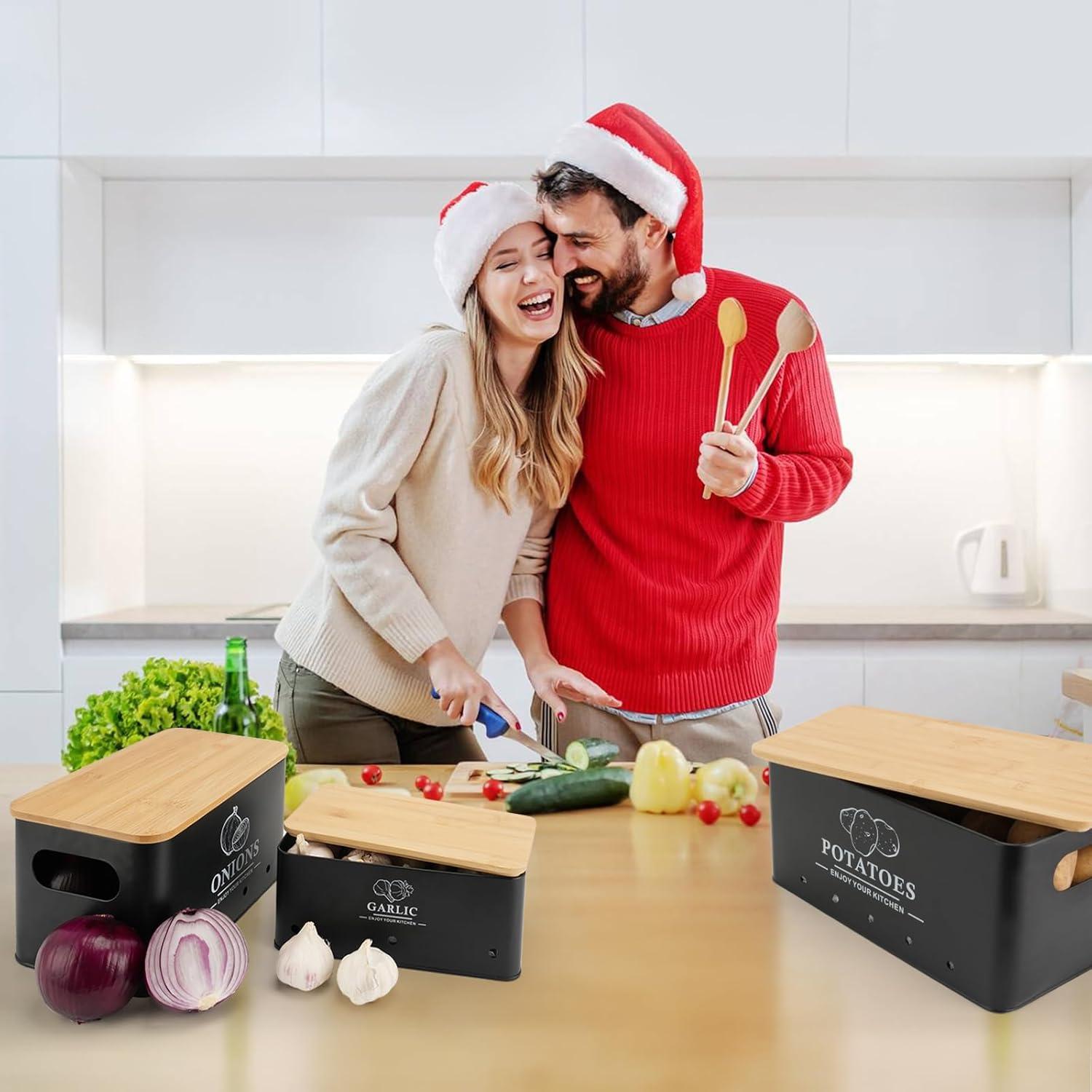 Juego de Almacenamiento de Verduras Dekosilave - 3 Contenedores