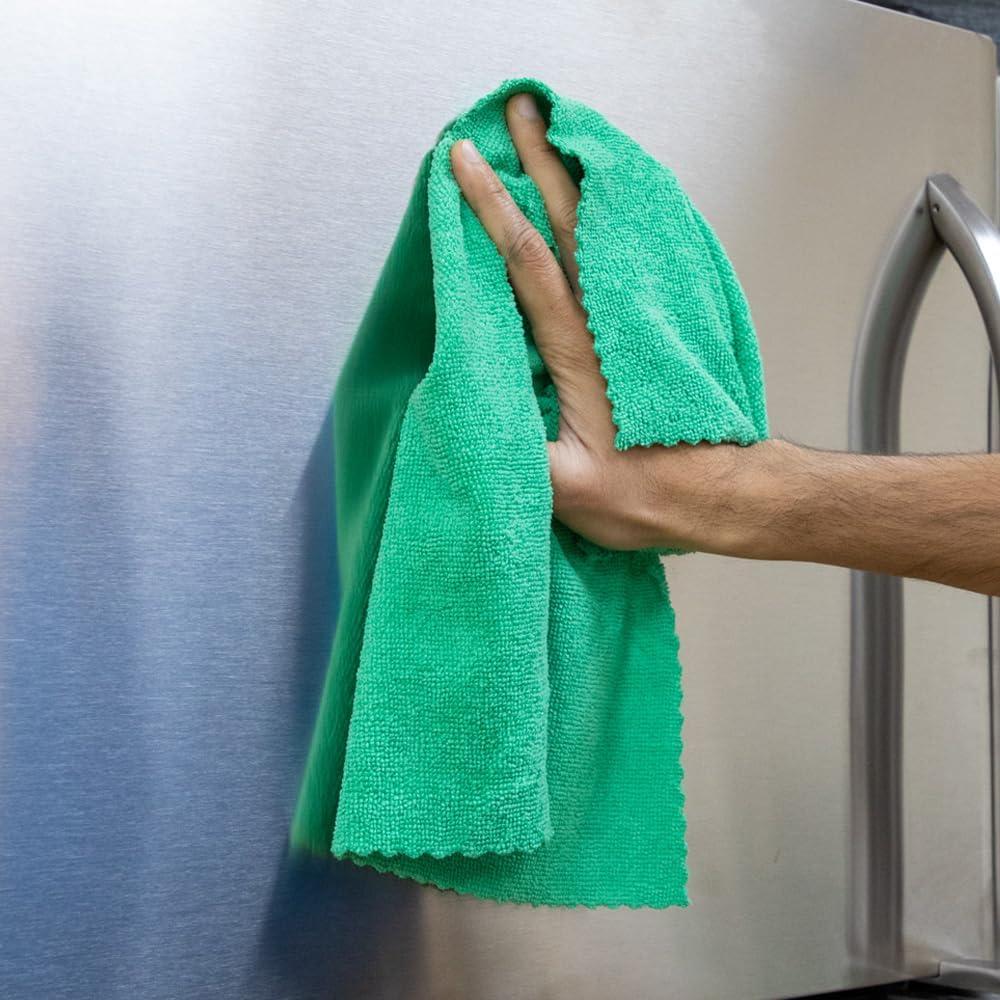 Trapos de Microfibra Arkwright - Paquete de 50 Verde 40x40 cm