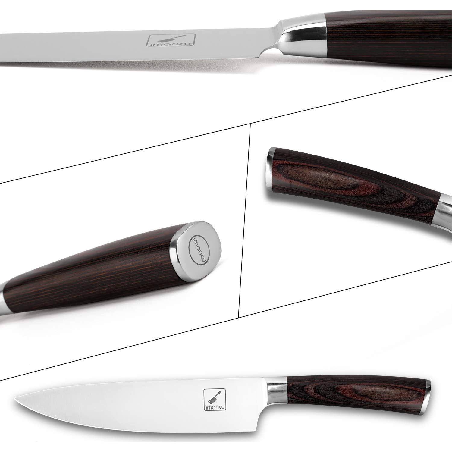 Cuchillo de Chef imarku 20 cm Acero Inoxidable Alto Carbono