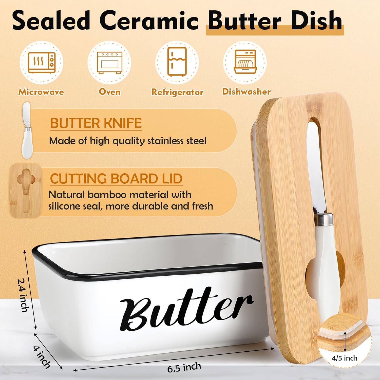 Set de Caja de Pan y Frascos de Cocina Teenyyou - Blanco