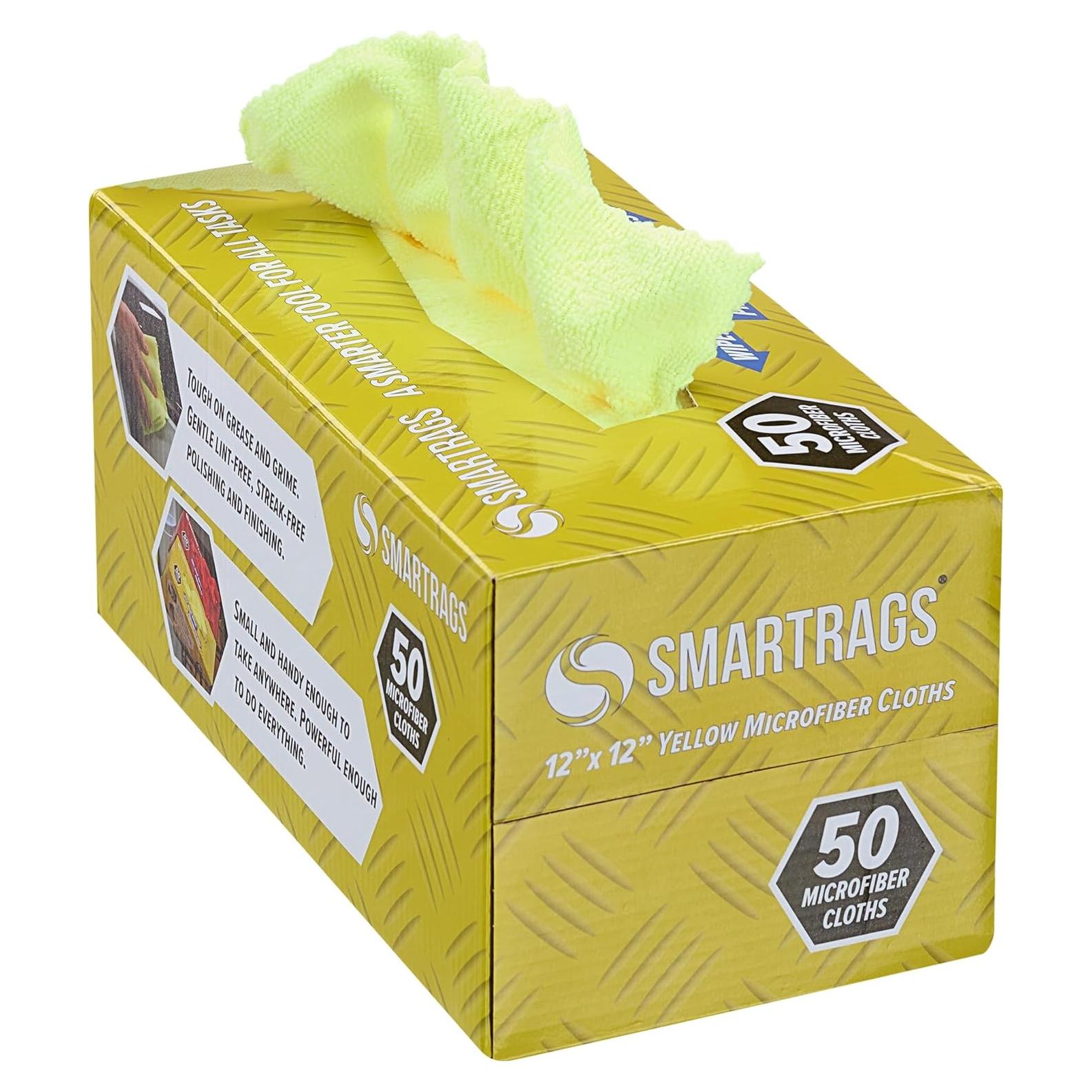 Trapos de Microfibra Arkwright - Paquete de 50 Amarillo 30x30 cm