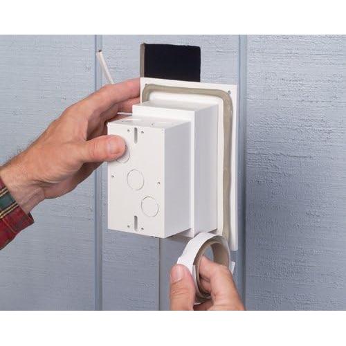 Caja Eléctrica Recesada Arlington DBVR1W-1 Blanca 1-Gang