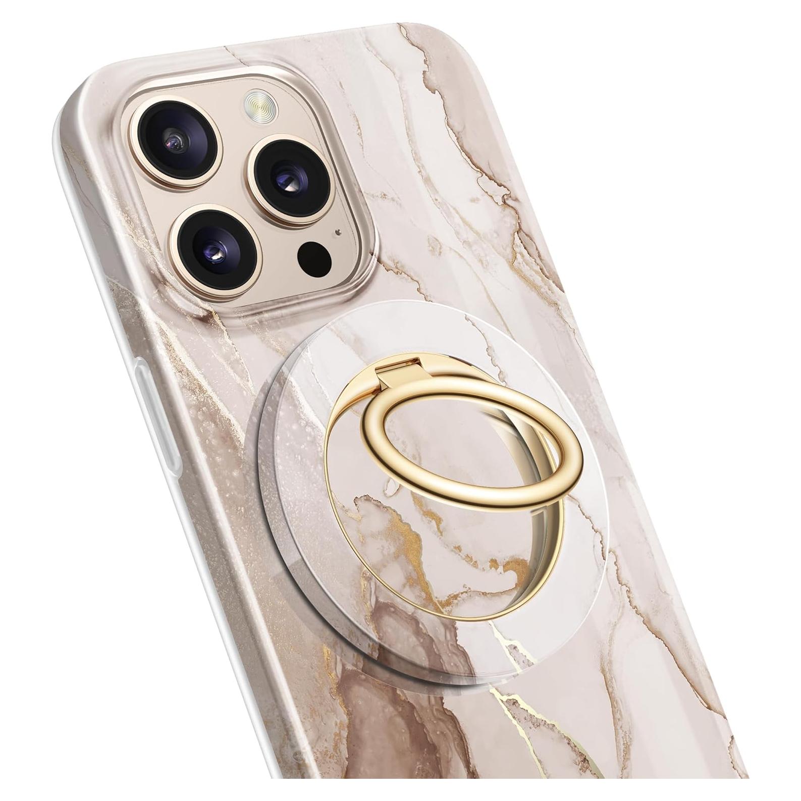 Soporte Magnético GVIEWIN para Teléfono MagSafe 360° Beige