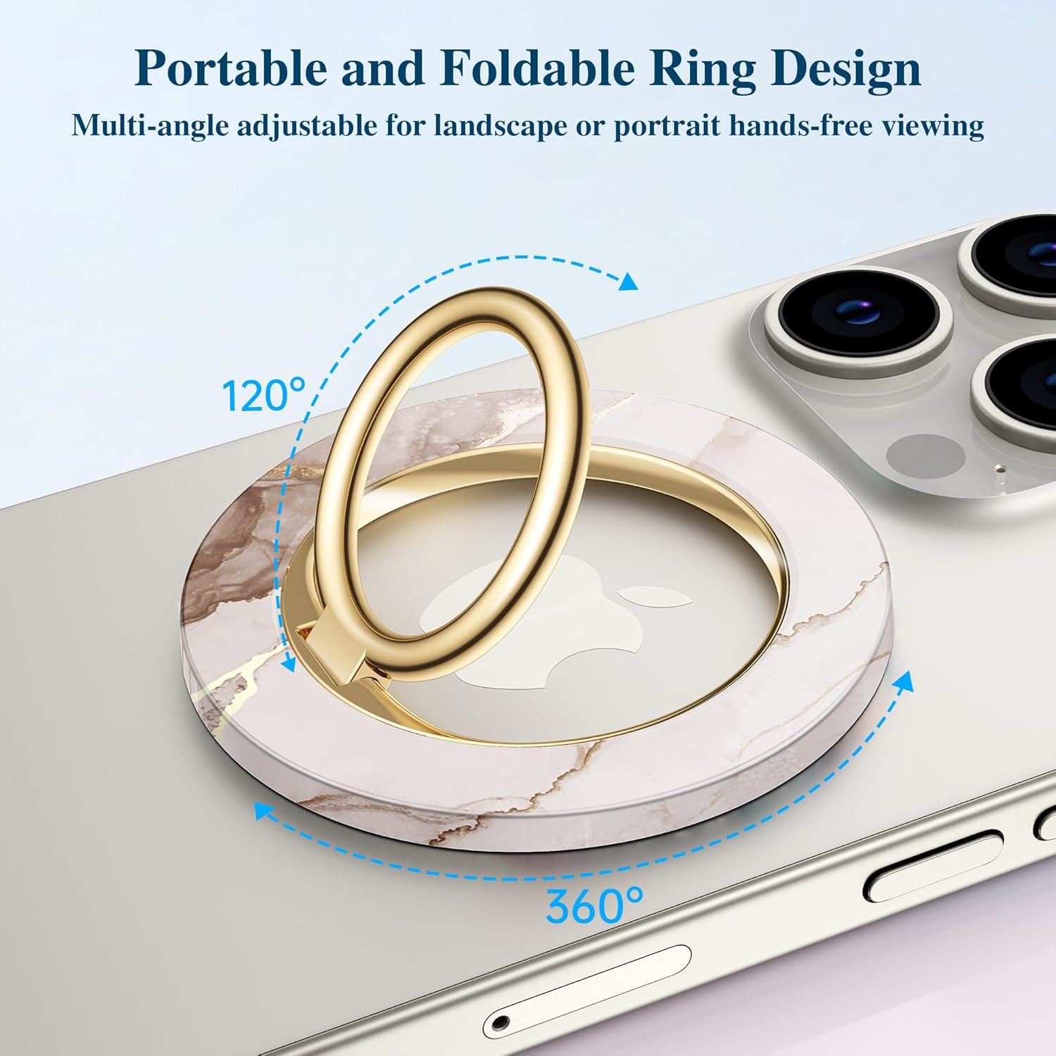 Soporte Magnético GVIEWIN para Teléfono MagSafe 360° Beige