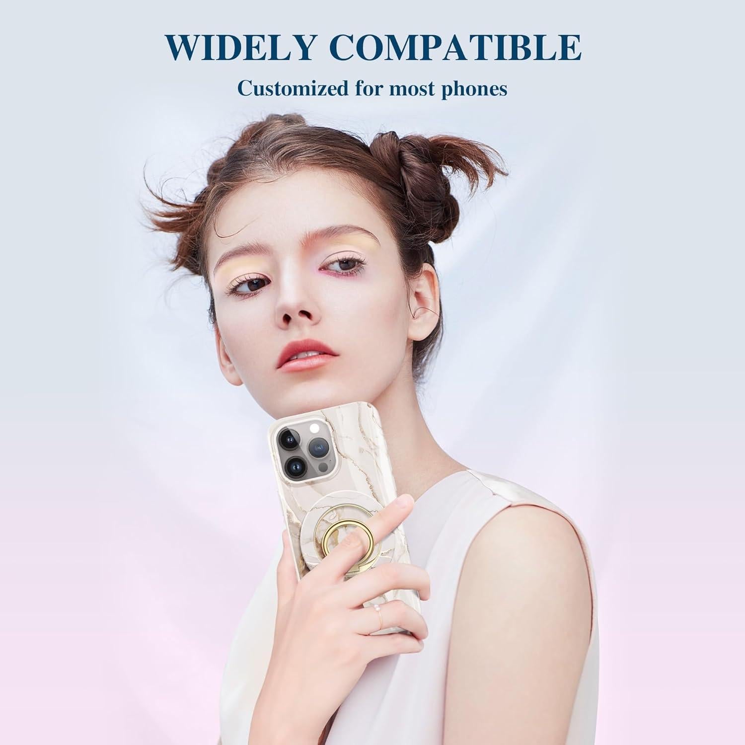 Soporte Magnético GVIEWIN para Teléfono MagSafe 360° Beige