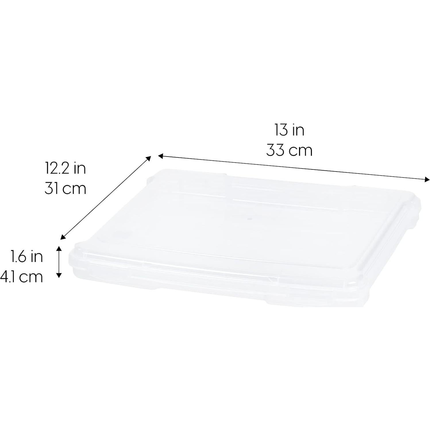Caja Organizadora IRIS USA Transparente 10 Unidades 32.9x31cm