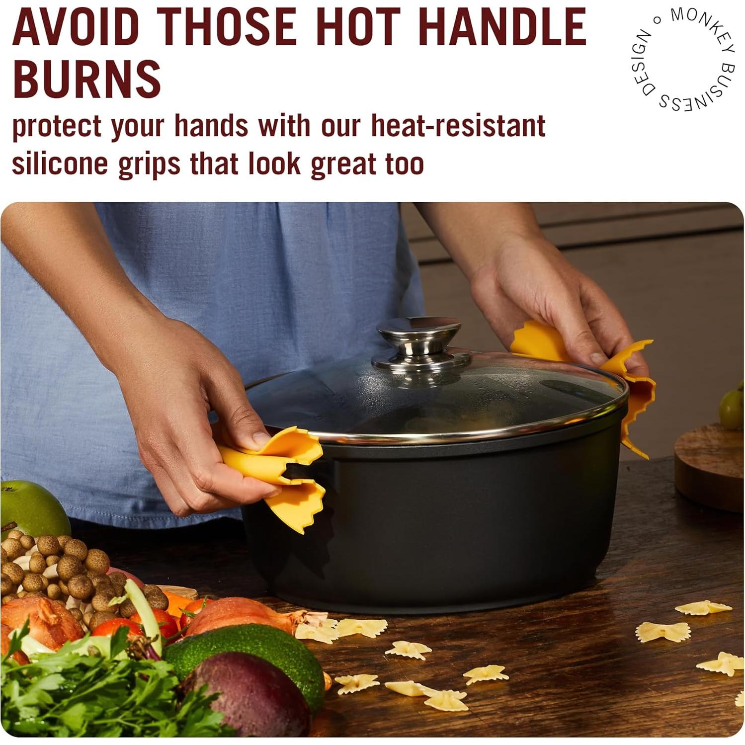 Juego de Herramientas de Cocina Silicona Monkey Business Pasta