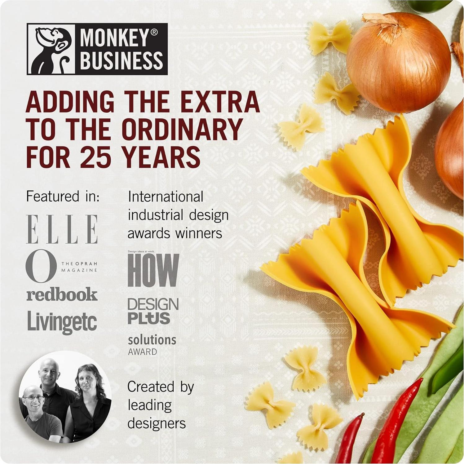 Juego de Herramientas de Cocina Silicona Monkey Business Pasta