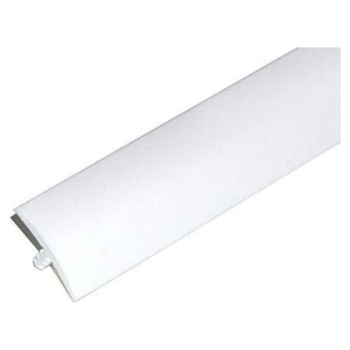 Moldura T Plástica Negra Edge Supply 7.6 x 3.6 m para DIY