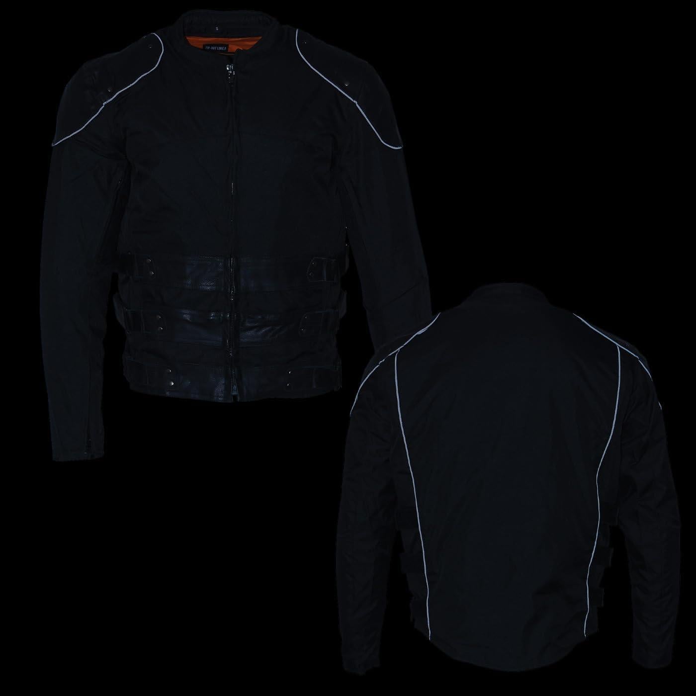 Chaqueta de Cuero y Textil Milwaukee MPM1755 para Hombre