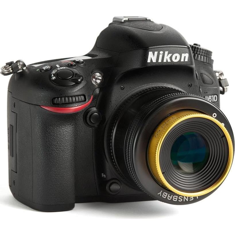 Lente Lensbaby Twist 60 mm f2.5 para Nikon F - Ópticas Doradas