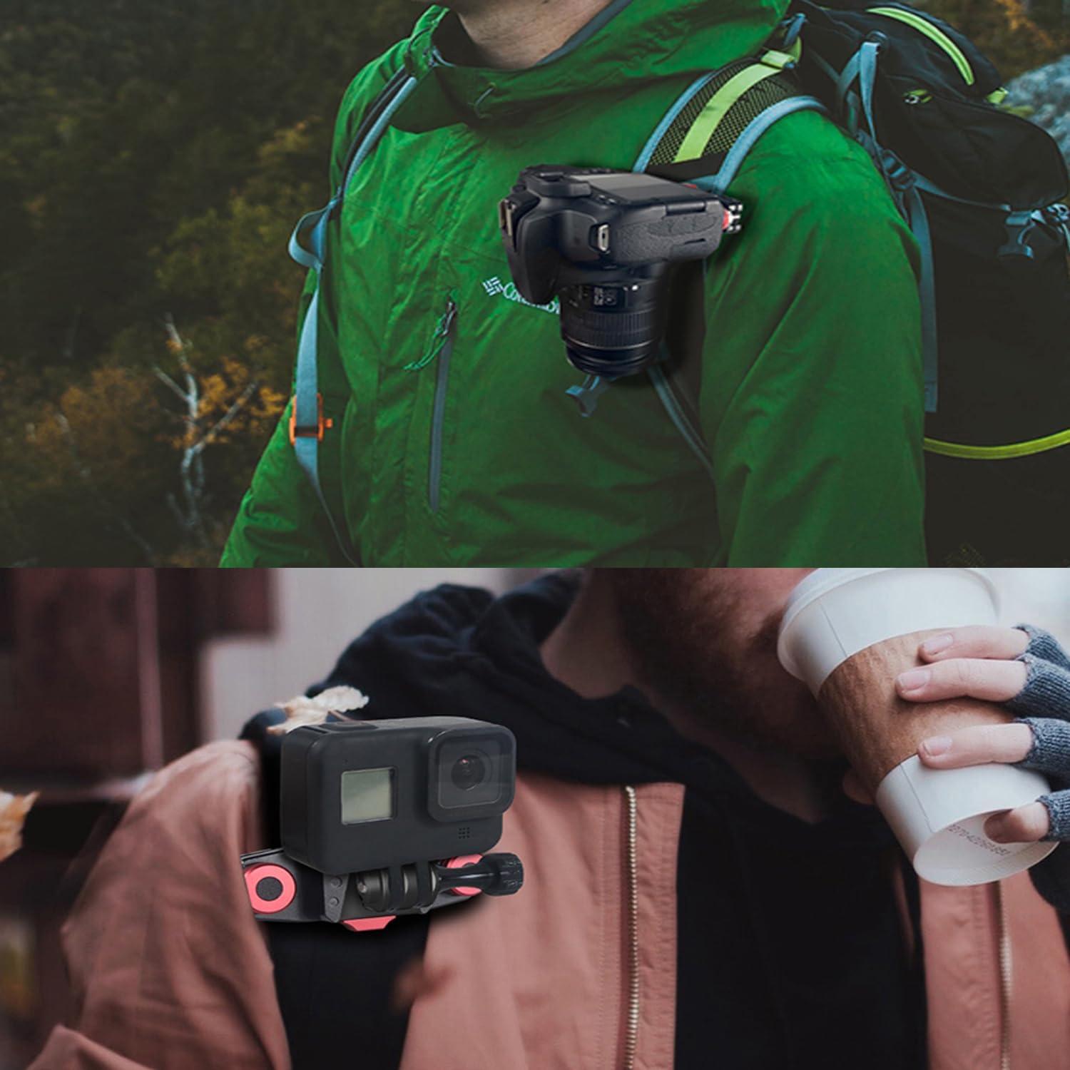 Soporte de Montaje para Cámara SFFRY SF-48 Rojo Antivibración