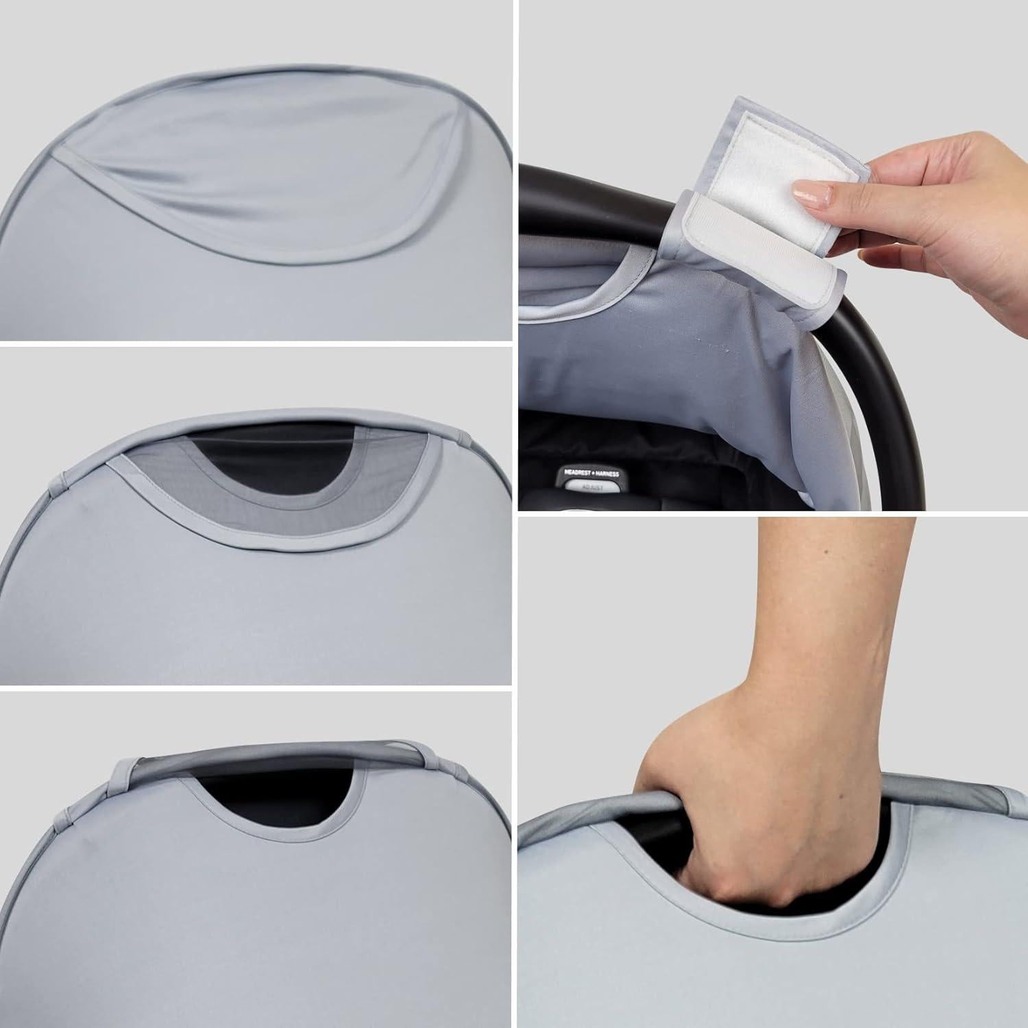 Cubierta para Asiento de Auto 2 en 1 Liuliuby Azul