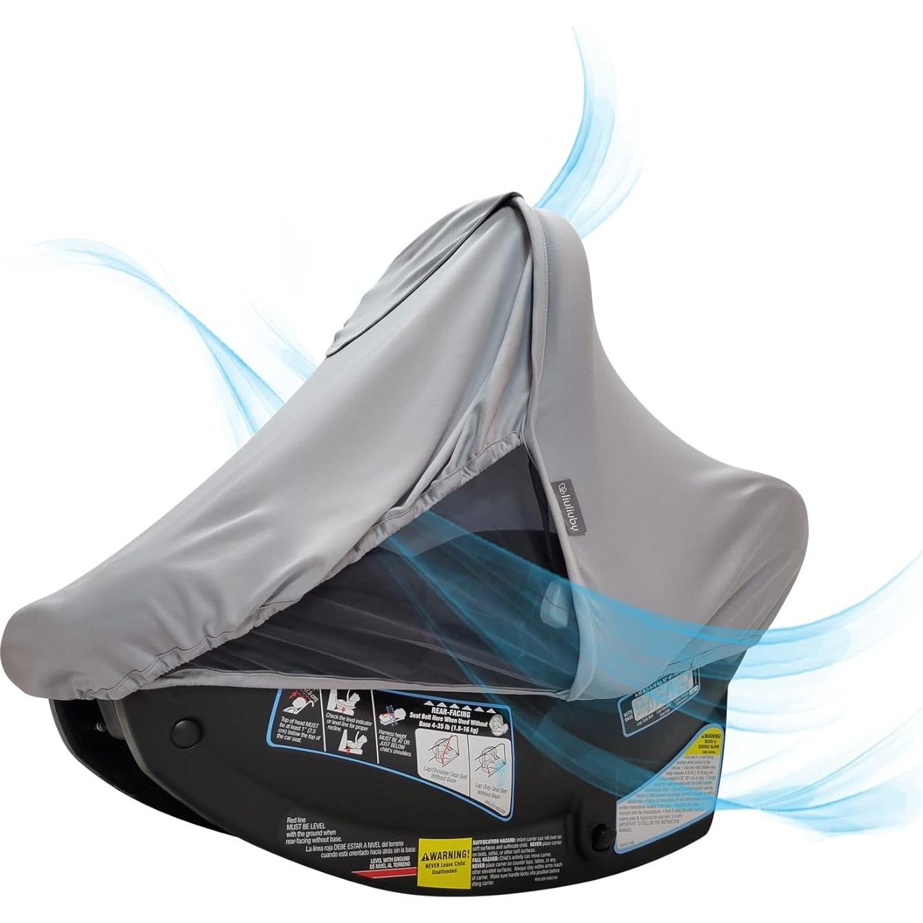 Cubierta para Asiento de Auto 2 en 1 Liuliuby Azul