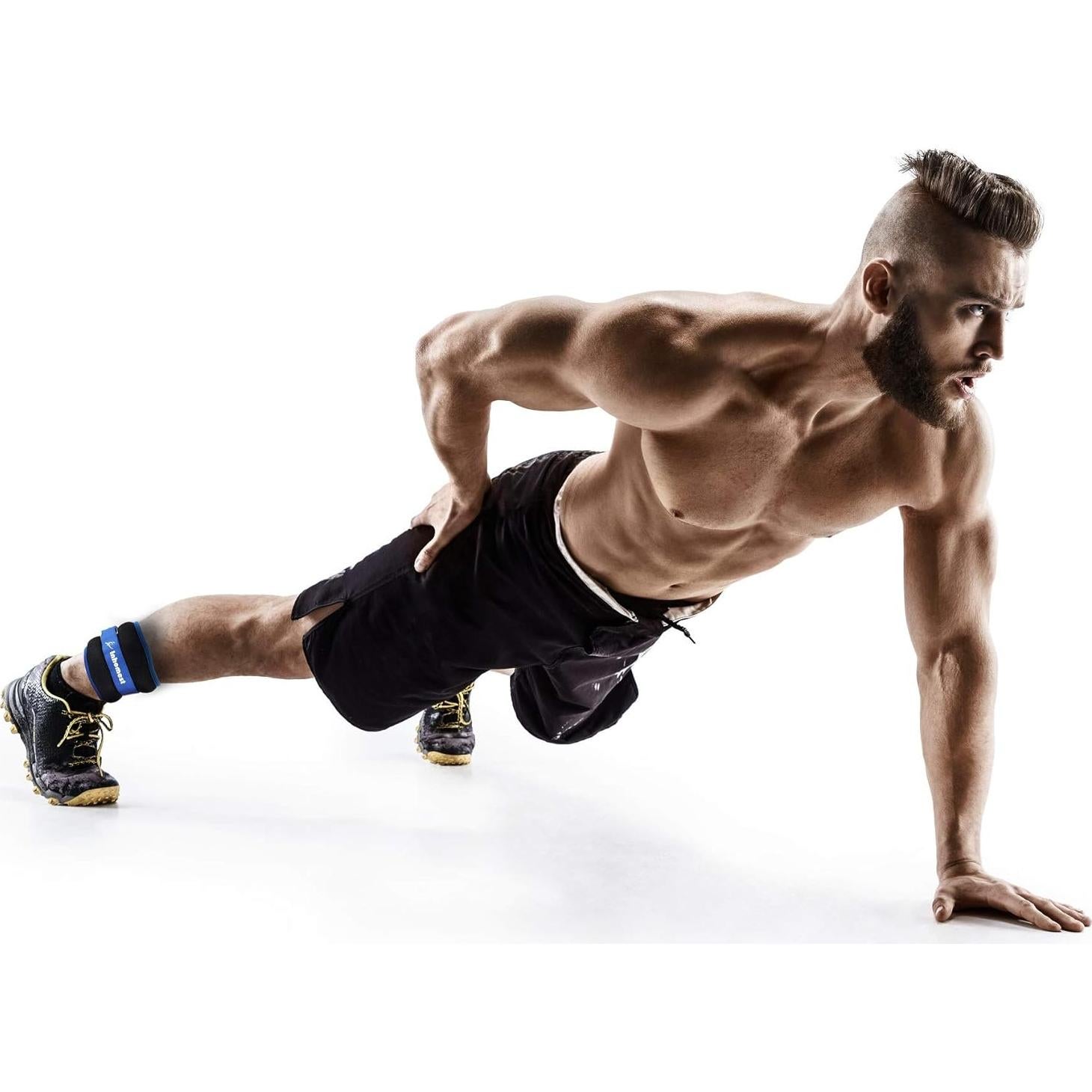 Pesas de Tobillo Inhomest 1 Par 4LB (2LB cada uno) Neopreno