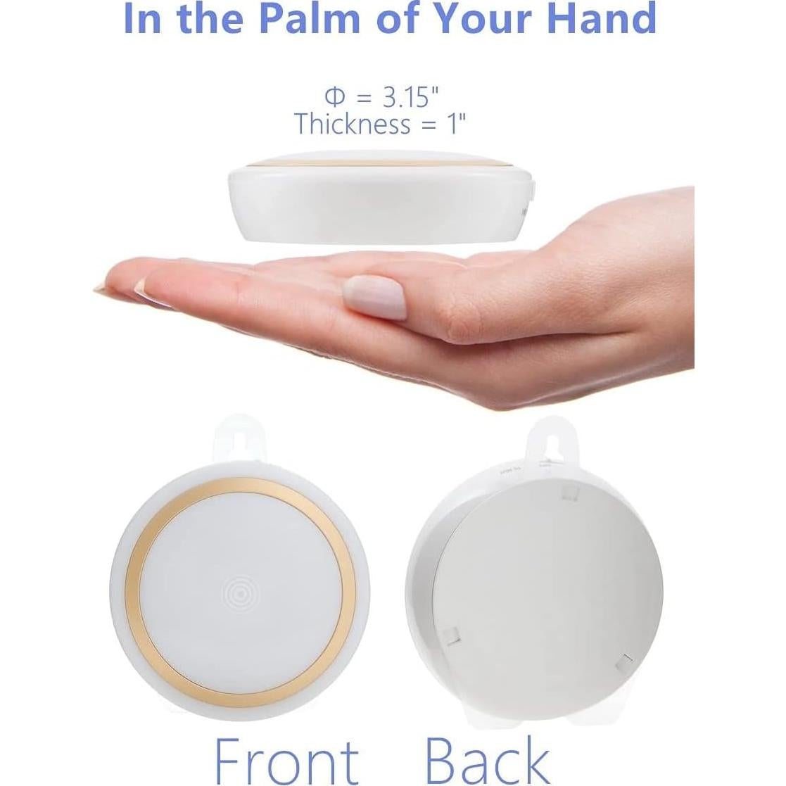 Luz Nocturna Táctil RTSU Recargable 3000K Regulable