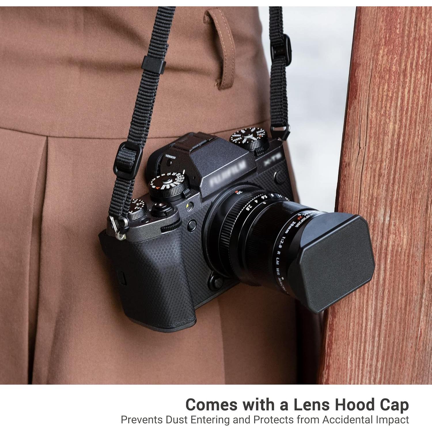 Capucha de Lente Cuadrada Jinjiacheng para Fujifilm XF 30mm