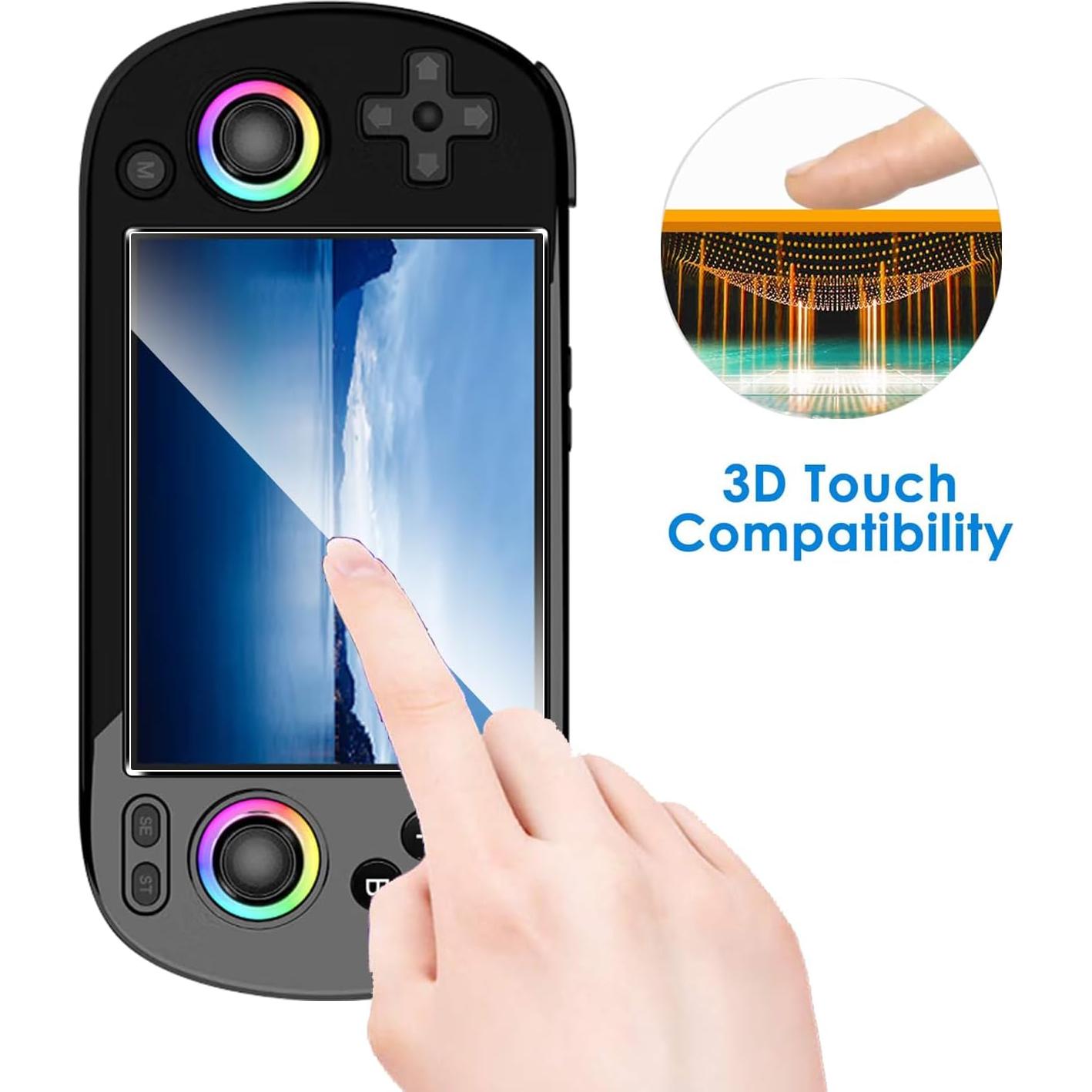 Protector de Pantalla Vidrio Templado Natbok para Anbernic RG40XX H - 2 Unidades