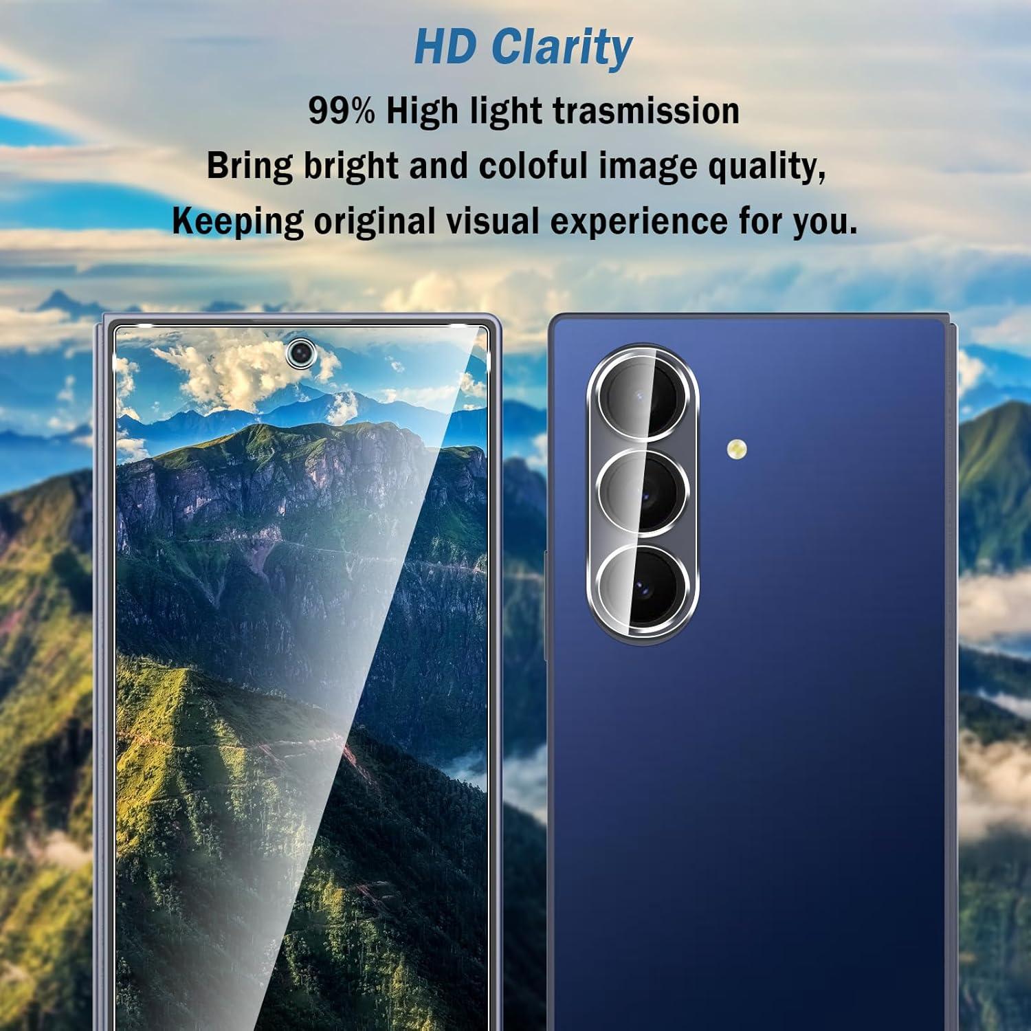 Protector de Pantalla y Lente Natbok para Samsung Galaxy Z Fold 7