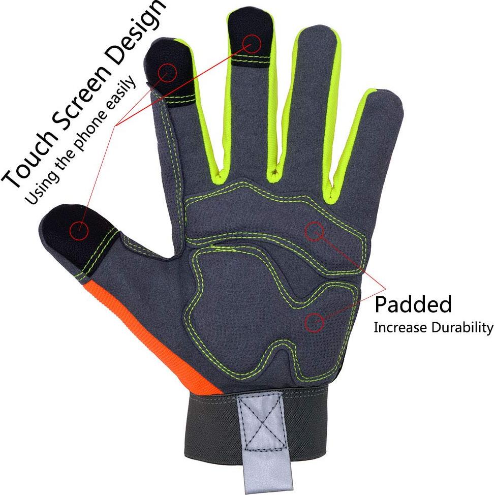 Guantes de Trabajo HLDD HANDLANDY Unisex con Pantalla Táctil