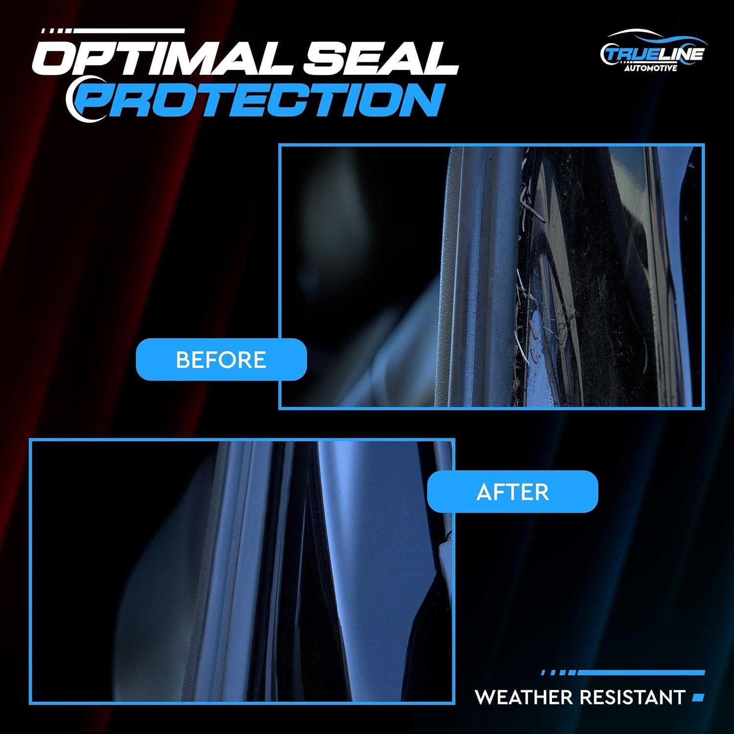 Tira de Sello de Clima TRUE LINE 4 Metros Goma Negra