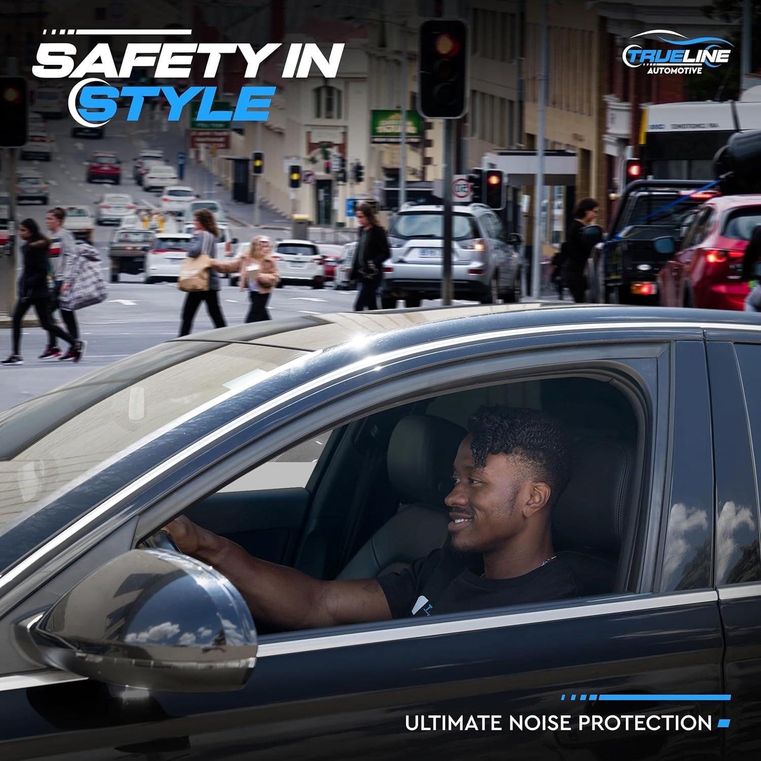 Tira de Sello de Clima TRUE LINE 4 Metros Goma Negra