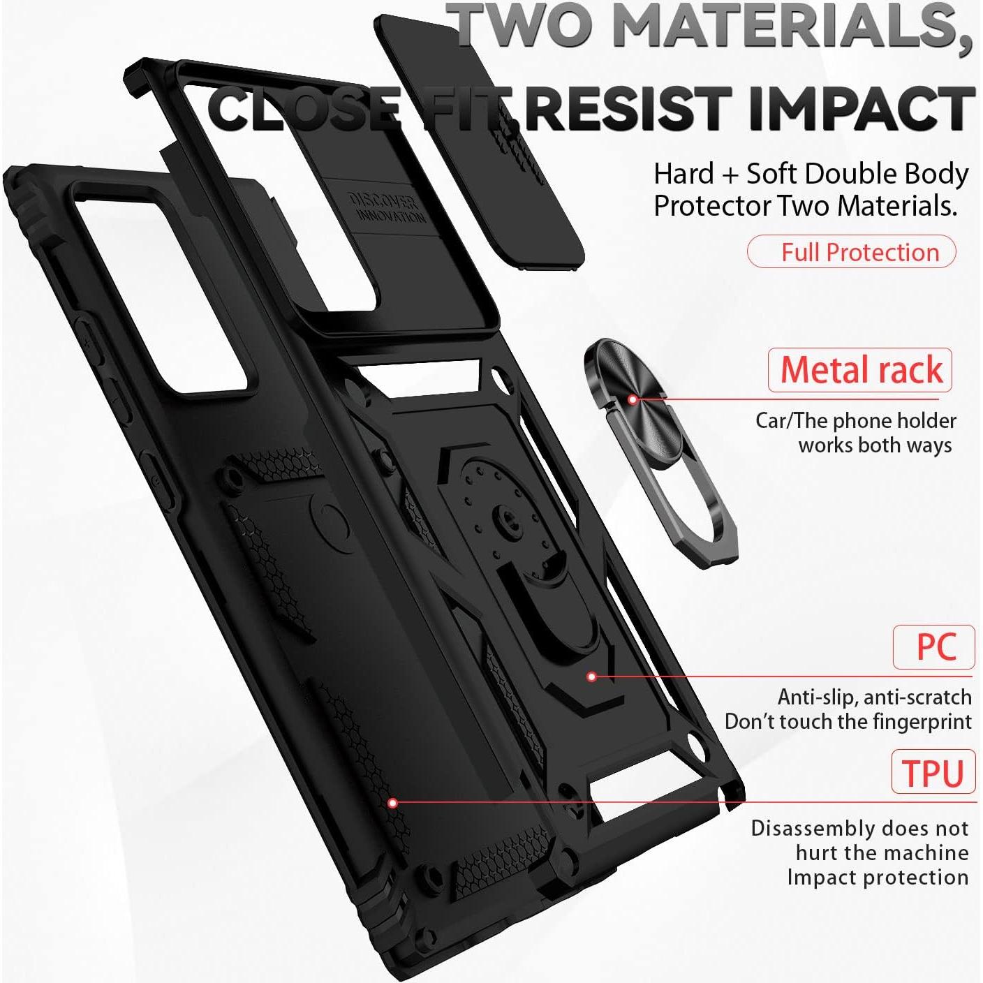 Funda Samsung Galaxy Note 20 Ultra Grado Militar con Soporte