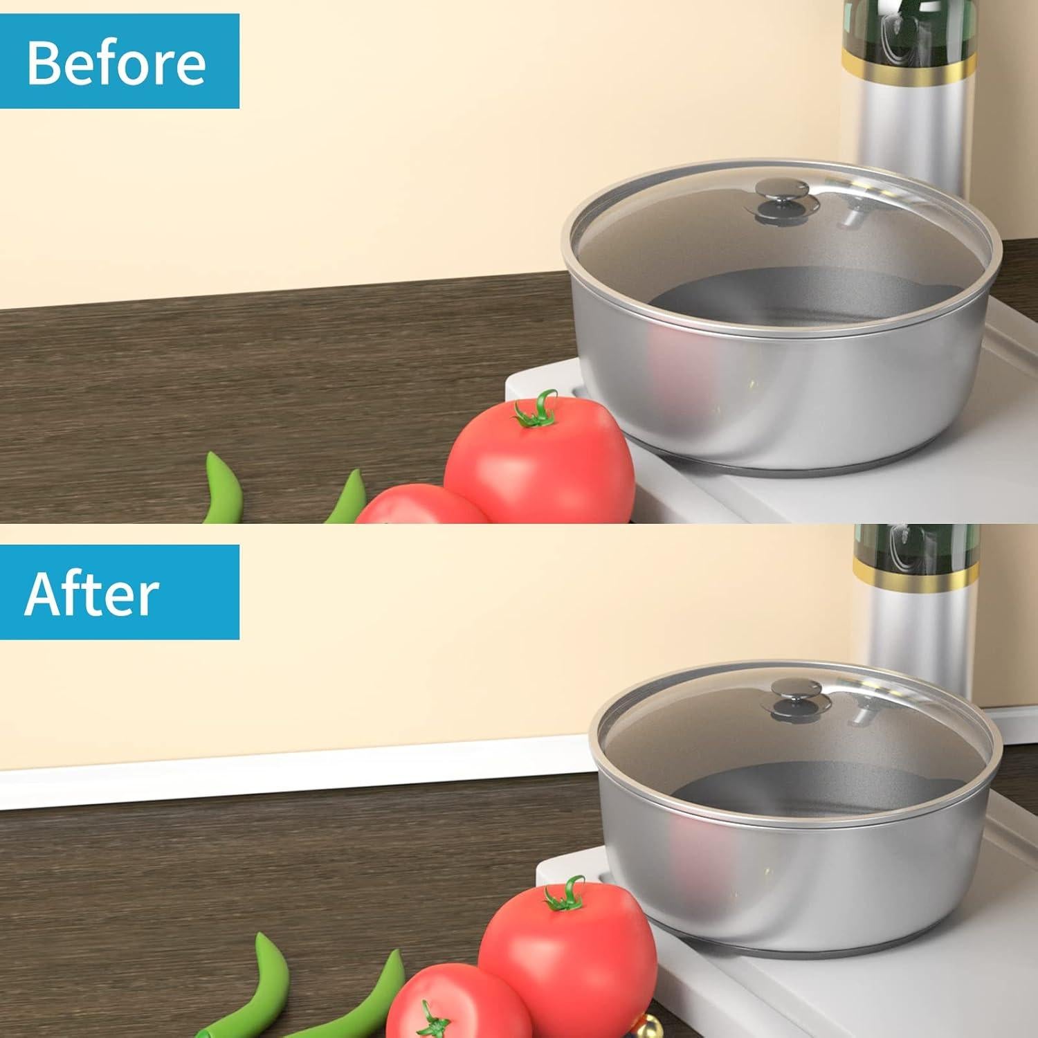 Tira de Sellado Flexible NeatiEase 1.27 cm x 3 m Autoadhesiva Blanca