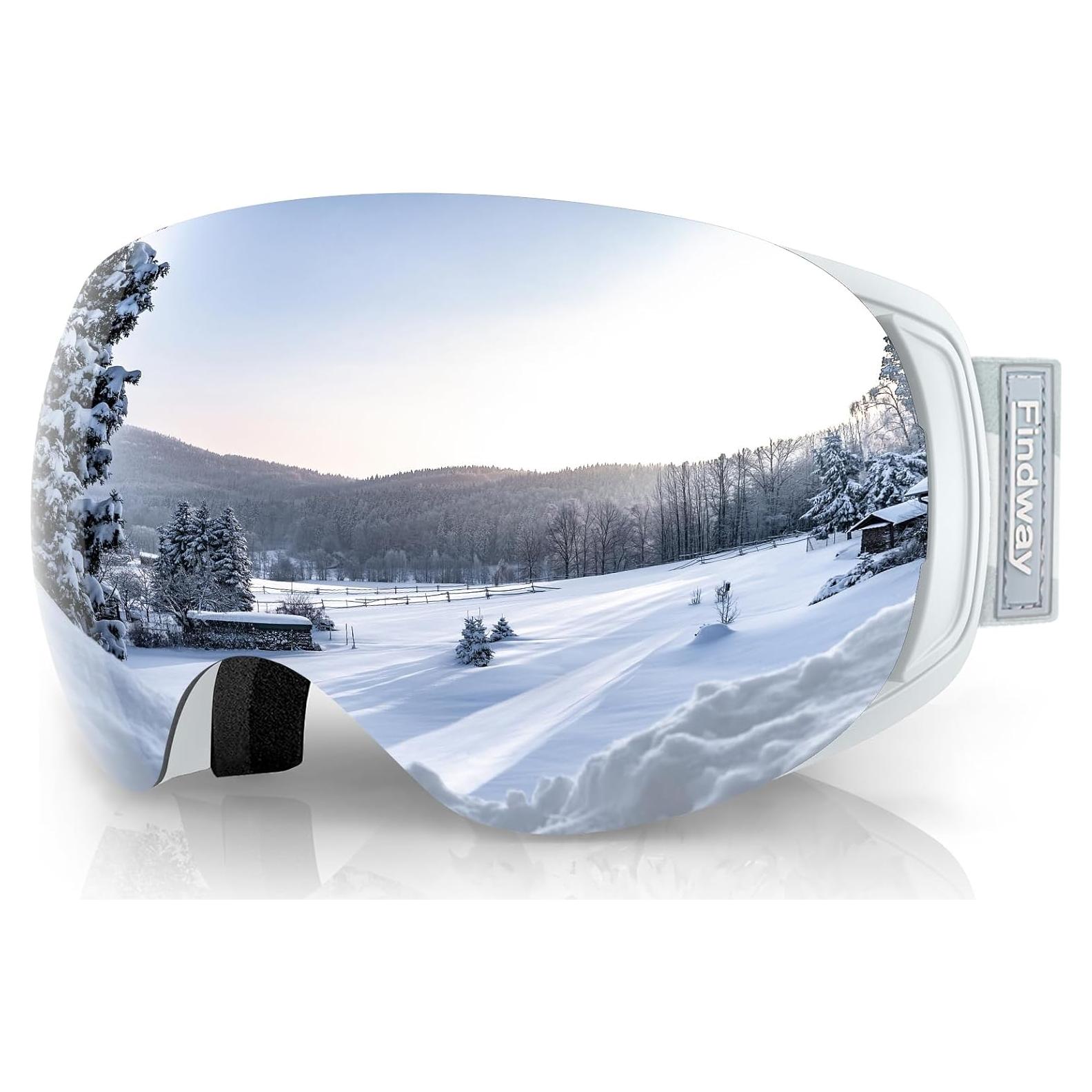 Gafas de Esquí Findway OTG Unisex con Lente Intercambiable