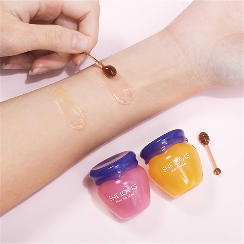 Mascarilla Labial Nocturna Jayris 2PCS Miel y Sakura 10g