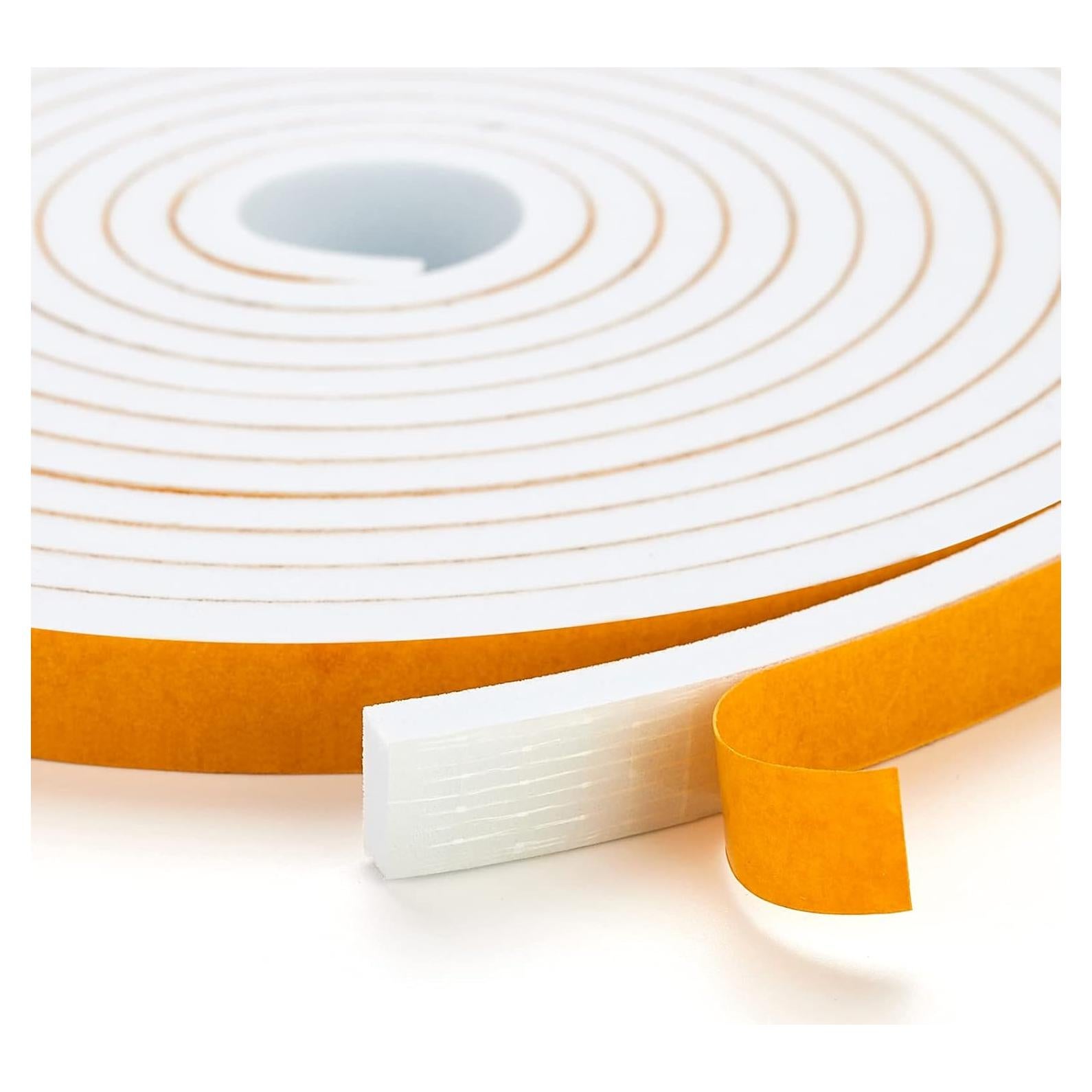 Sellador de Puerta Ravinte 10FT Espuma Neopreno Blanco