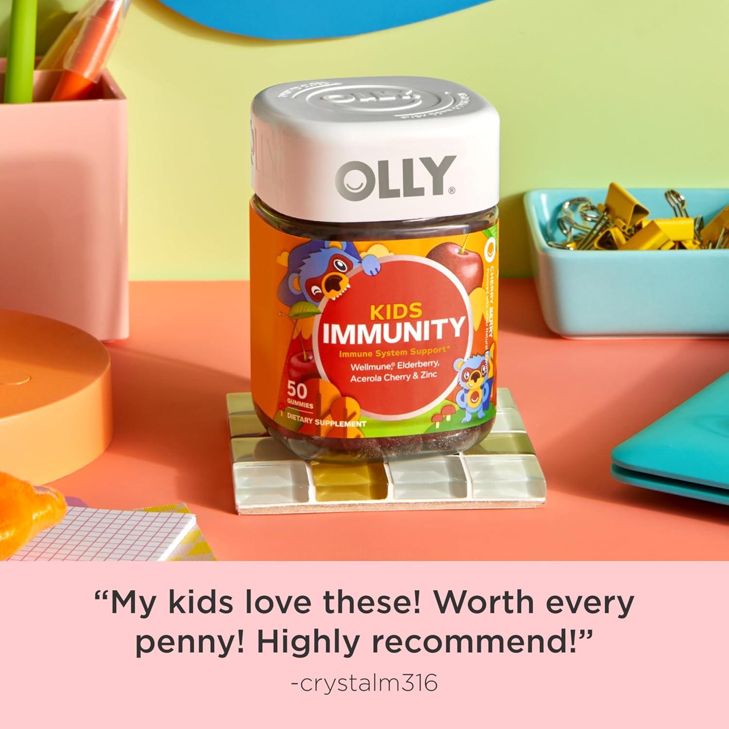 Gummy OLLY Inmunidad Niños 50 Unidades Vitamina C Zinc