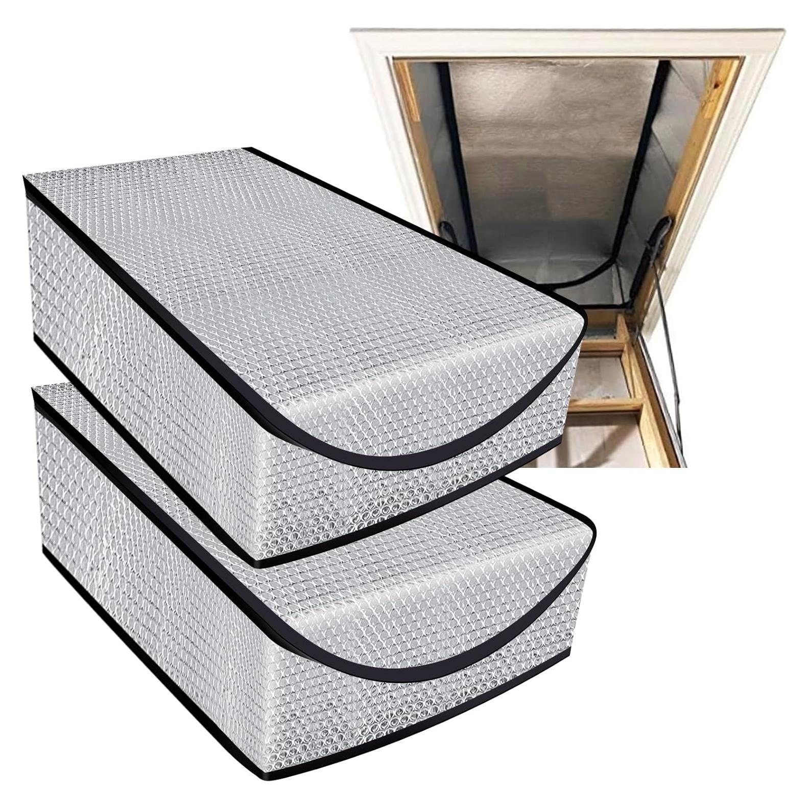 Cubierta de Aislamiento para Puerta de Ático Storystore 2 Pack 64x137 cm