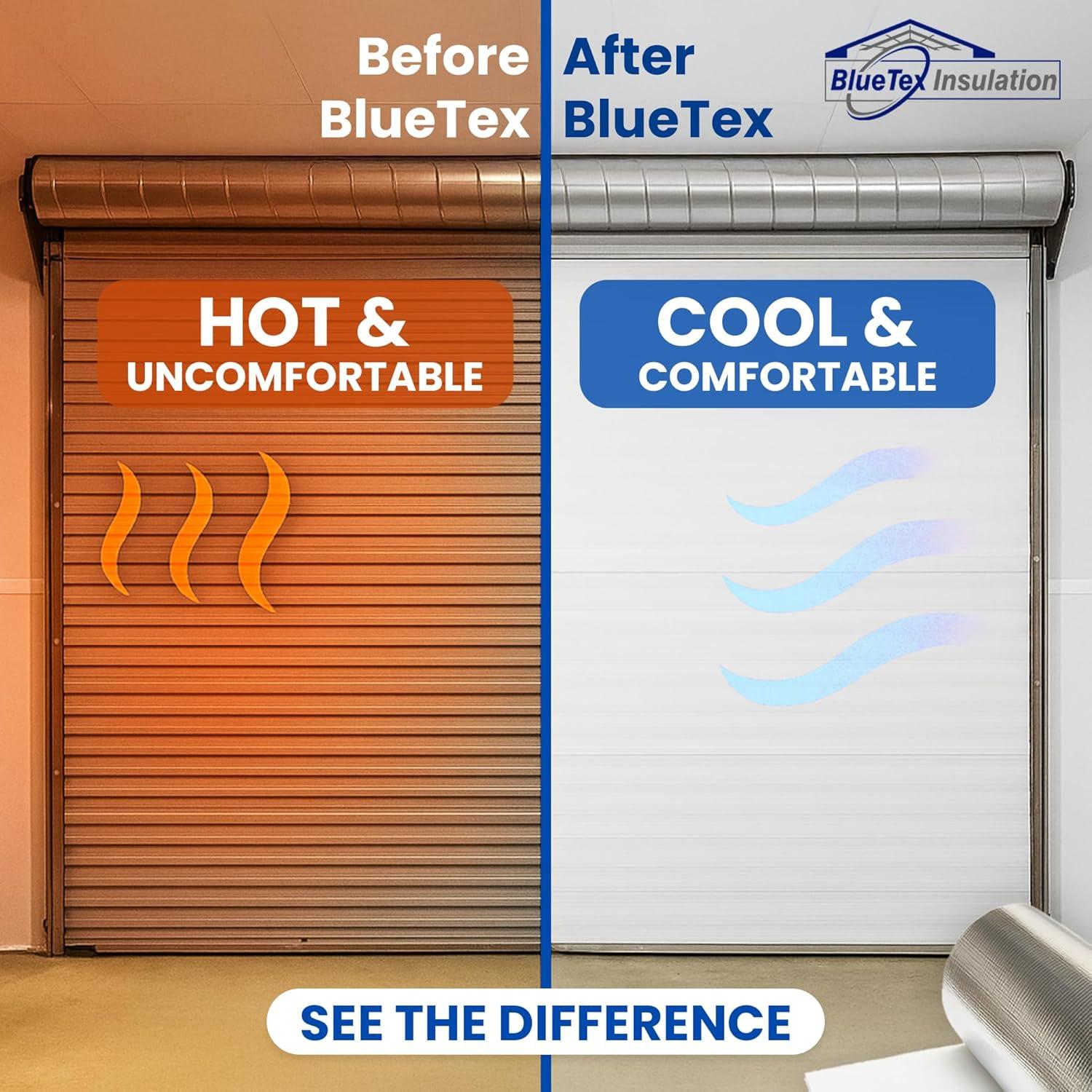Kit de Aislamiento BlueTex 150 ft² para Puertas de Garaje 2 mm