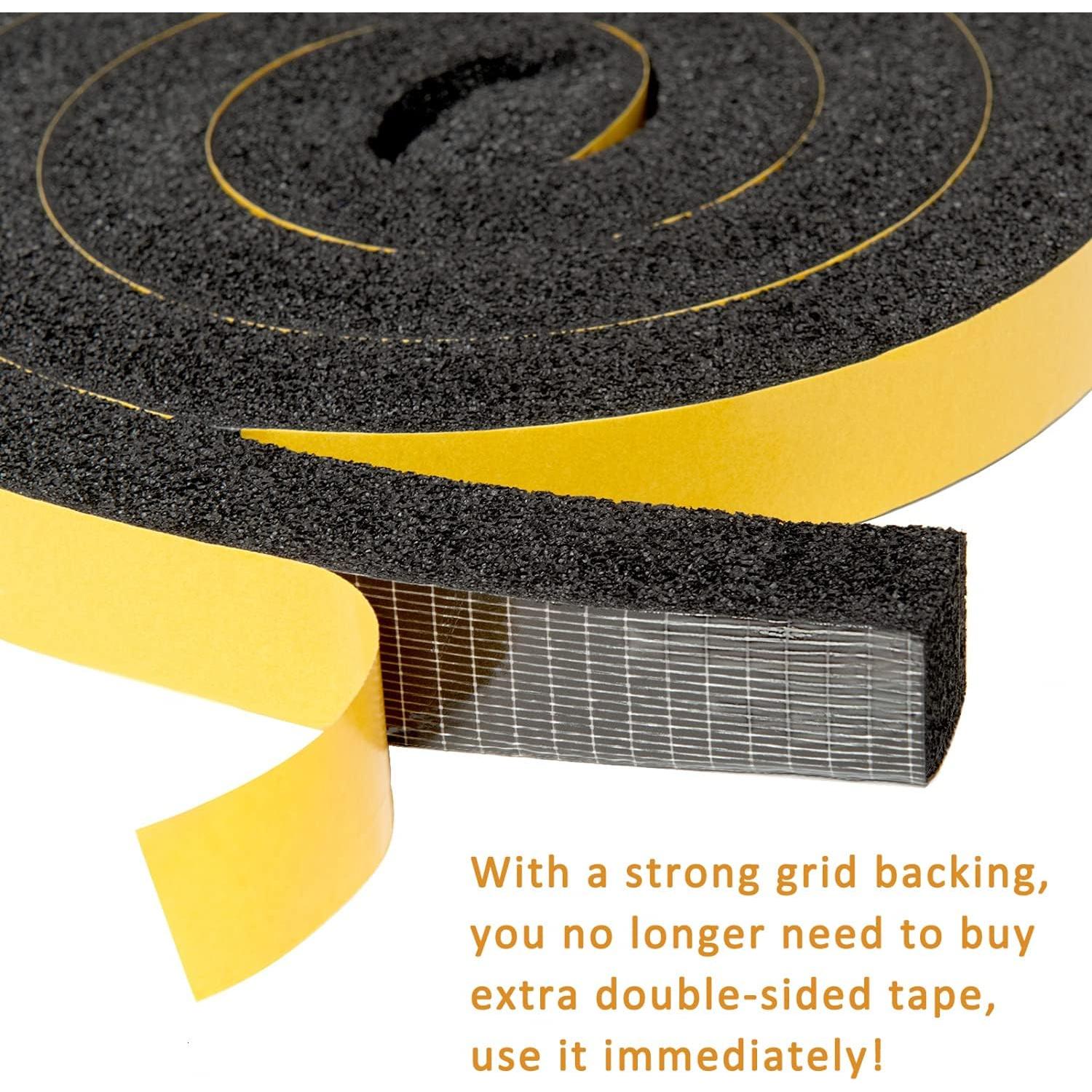 Cinta de Espuma Aislante YoleShy 2 Pcs 2.54cm x 3.96m