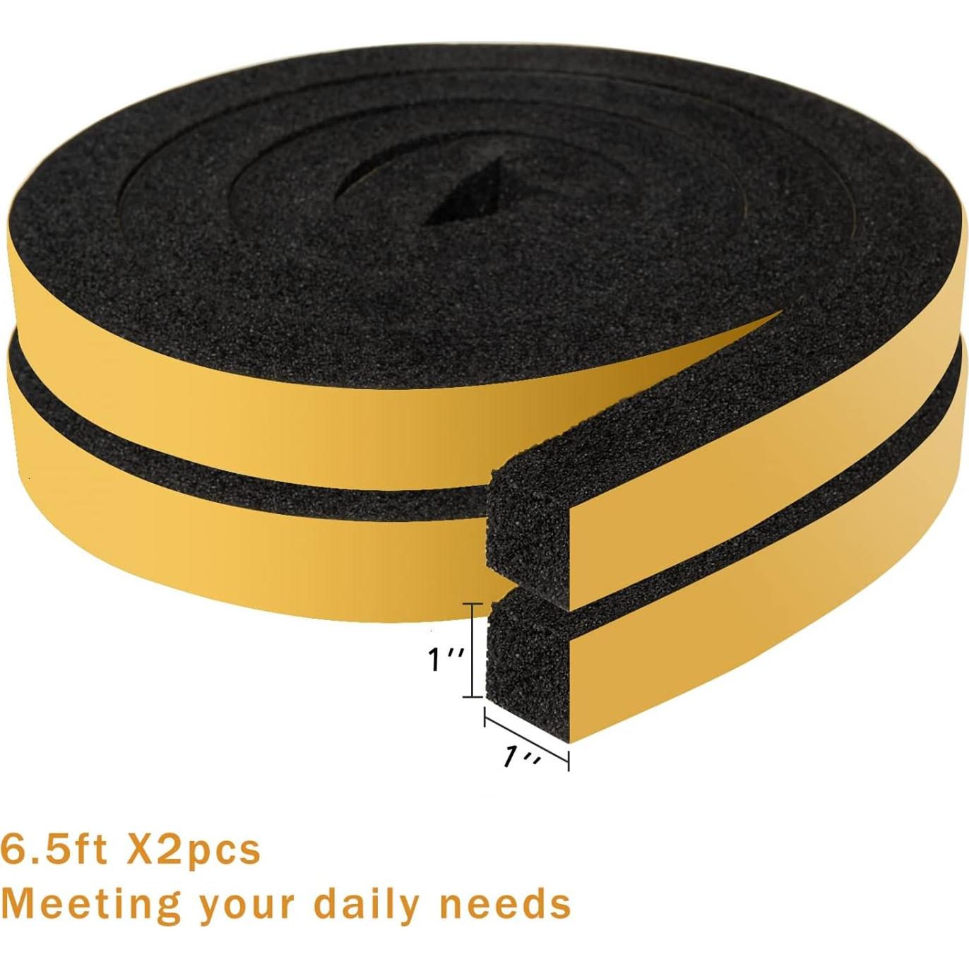 Cinta de Espuma Aislante YoleShy 2 Pcs 2.54cm x 3.96m