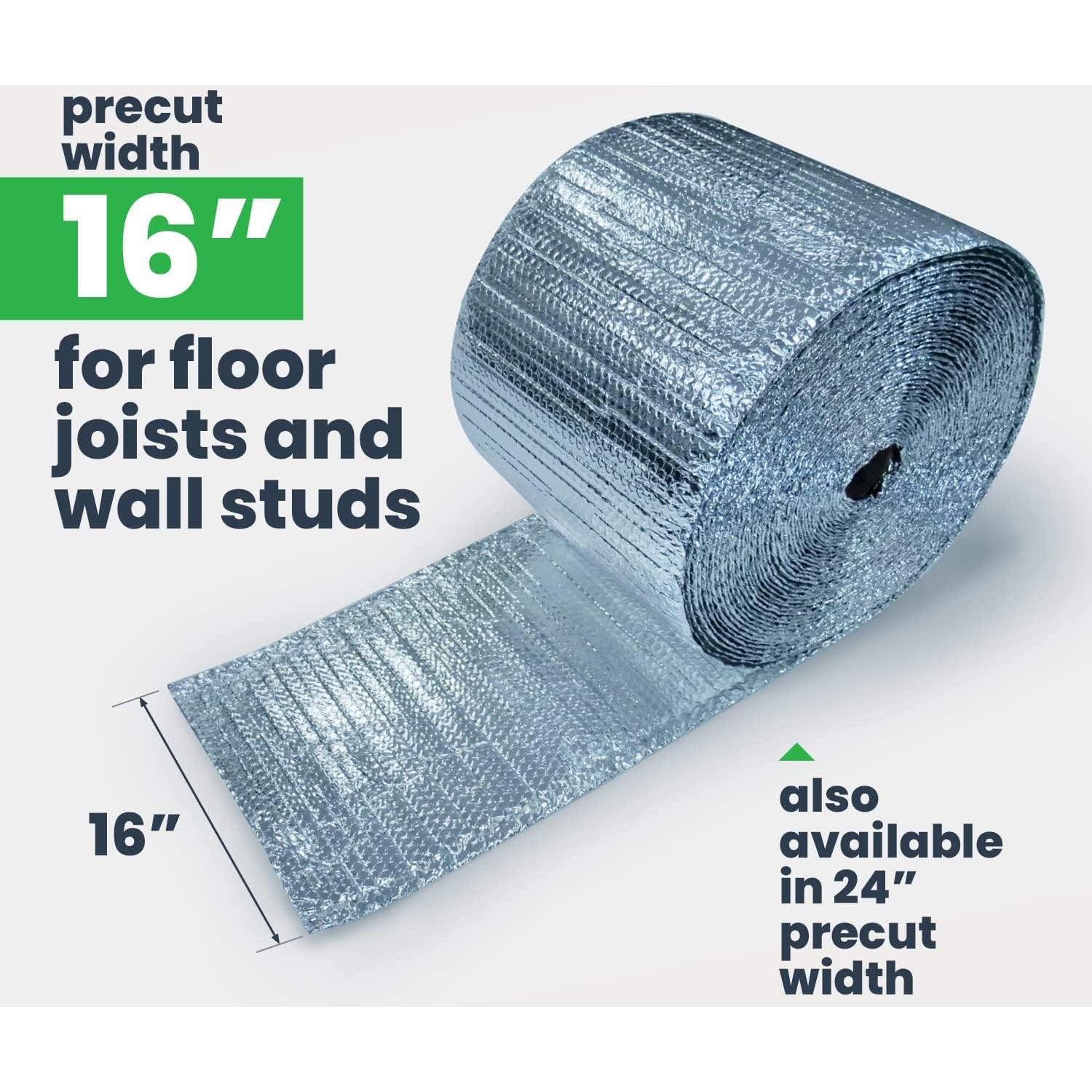 Aislamiento de Vigas EcoFoil 61 cm x 38 m - Doble Burbuja Térmica