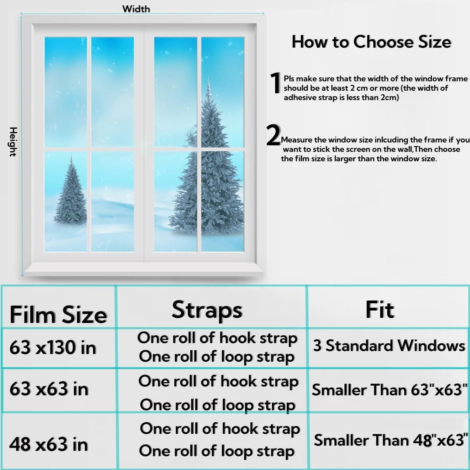 Kit Aislante de Ventanas StarJungle 1.30 m² Plástico Claro