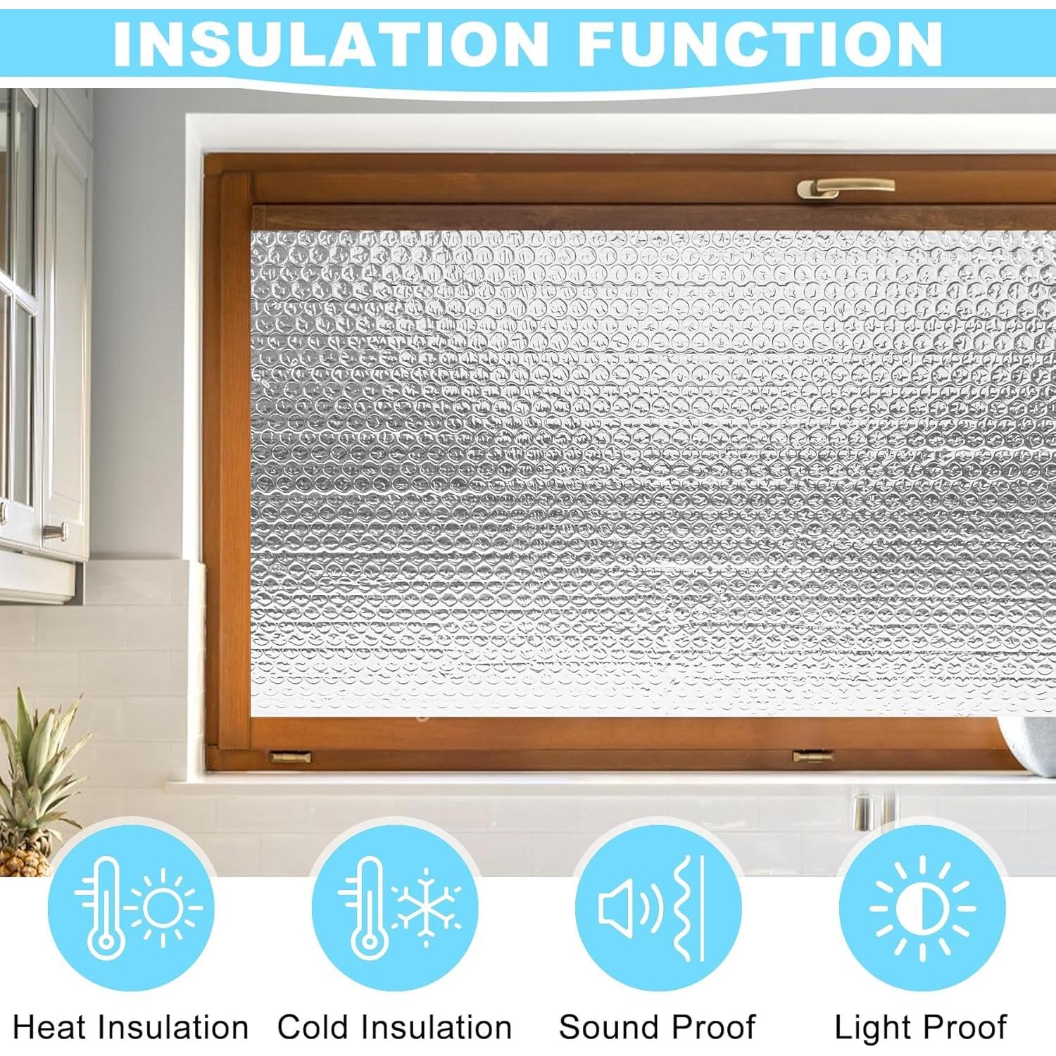 Aislamiento Reflectante MYFAMIREA 40.64x3.05m Aluminio Burbuja