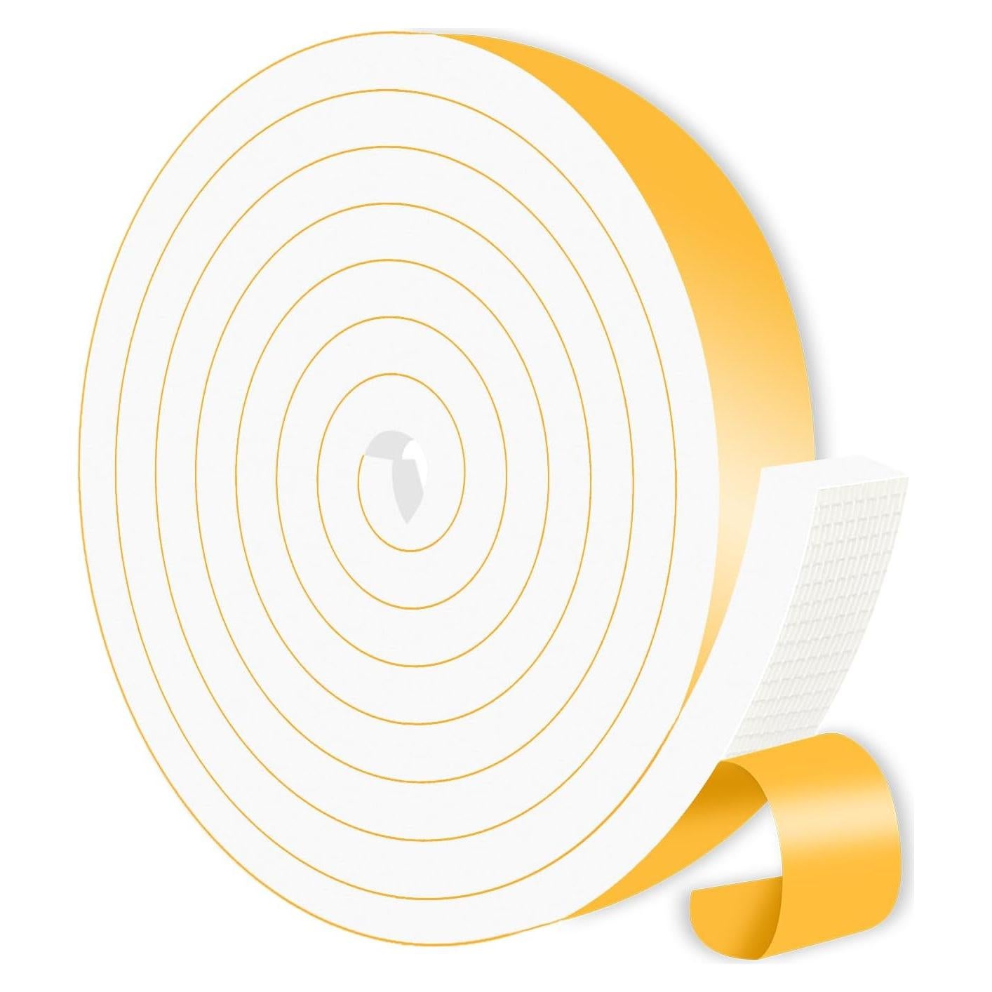 Burlete Insonorizante MIKONIYA 3.96m Caucho CR Blanco