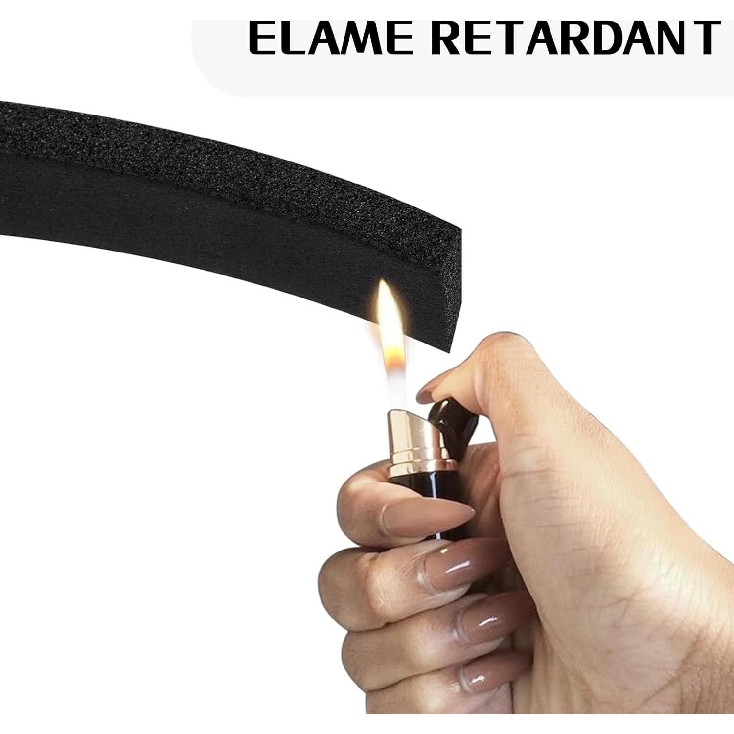 Cinta de Aislamiento de Espuma Neopreno Storystore 3.2cm x 0.5cm x 10.52m