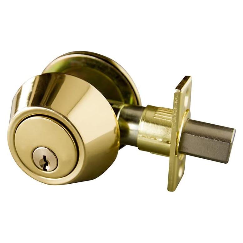 Cerradura de Puerta Design House 727438 Latón Pulido 6 Vías