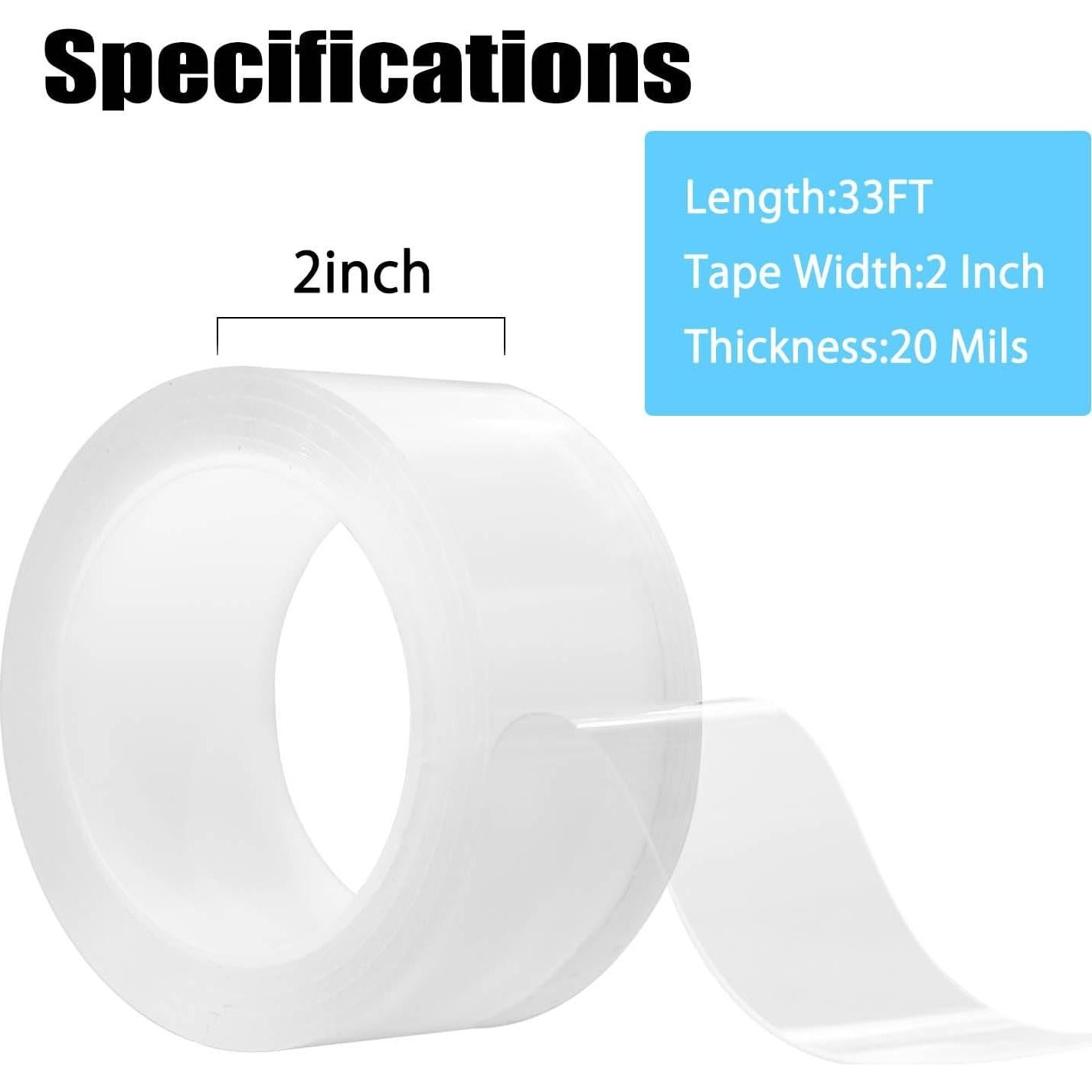 Cinta de Sellado Transparente Layway 5 cm x 10 m para Ventanas