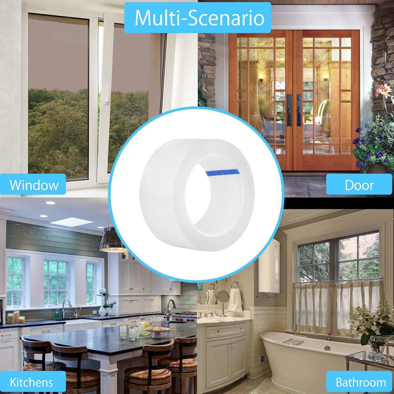 Cinta de Sellado Transparente Layway 5 cm x 10 m para Ventanas