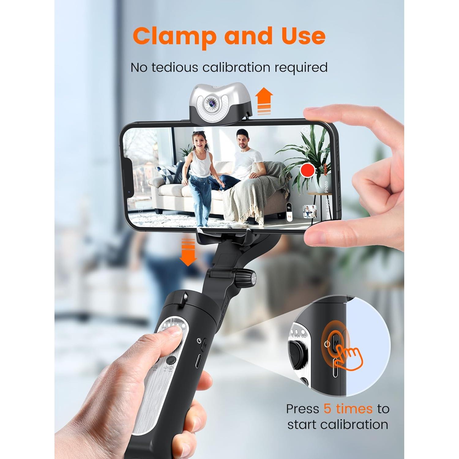 Estabilizador de Cardán Hohem iSteady V2S para Smartphone