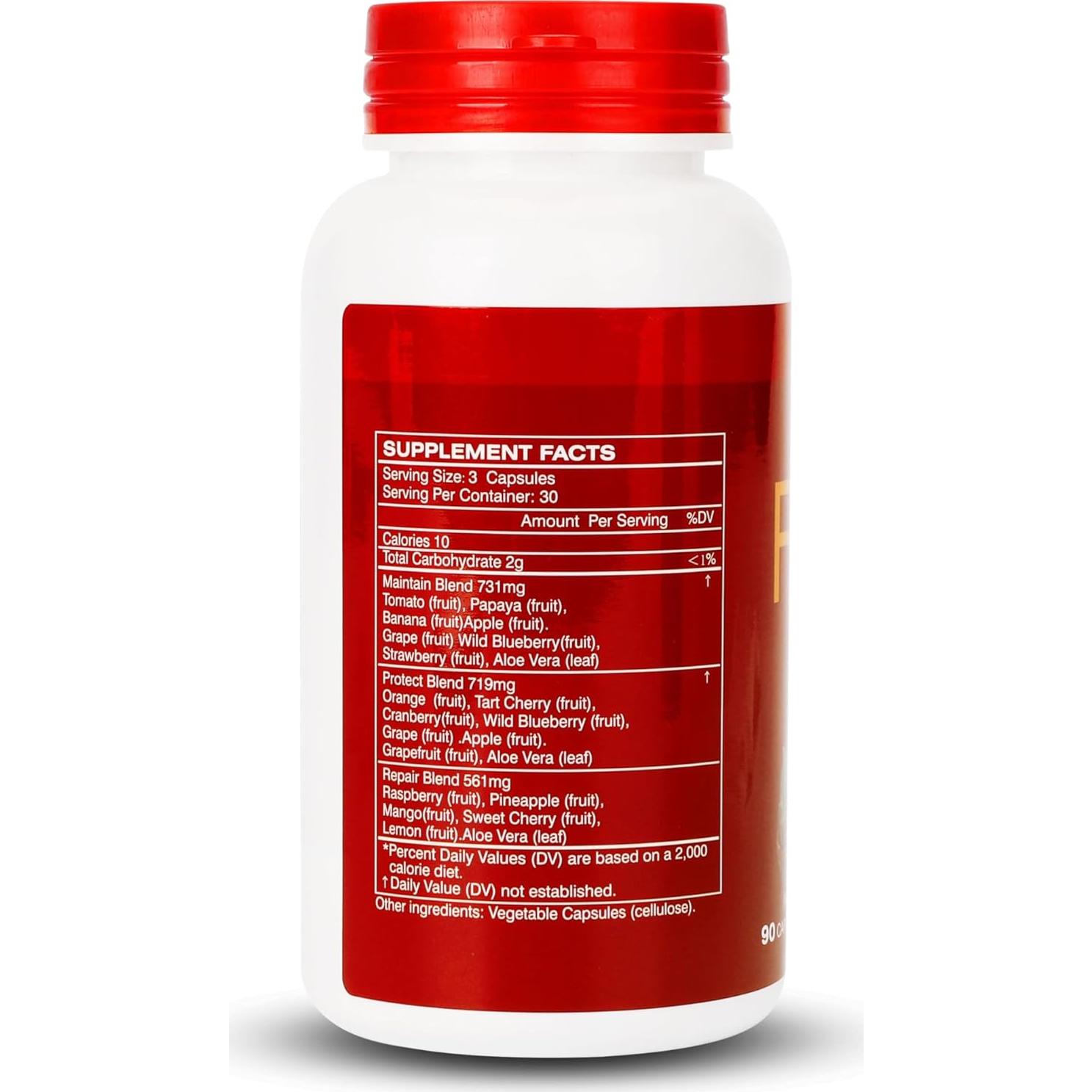 Suplemento de Frutas JulyDeer - 90 Cápsulas Vegetarianas