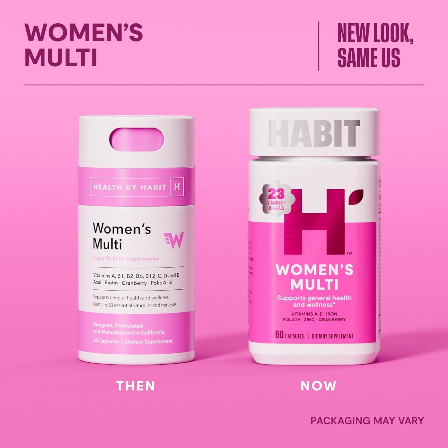 Suplemento Multivitamínico para Mujeres Habit - 60 Cápsulas