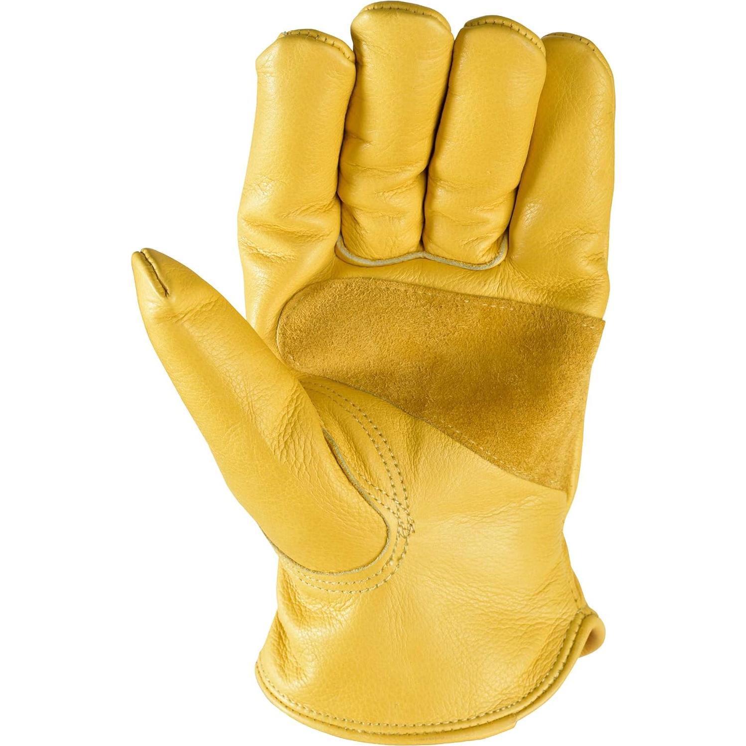 Guantes de Trabajo de Cuero Wells Lamont 1108L para Invierno