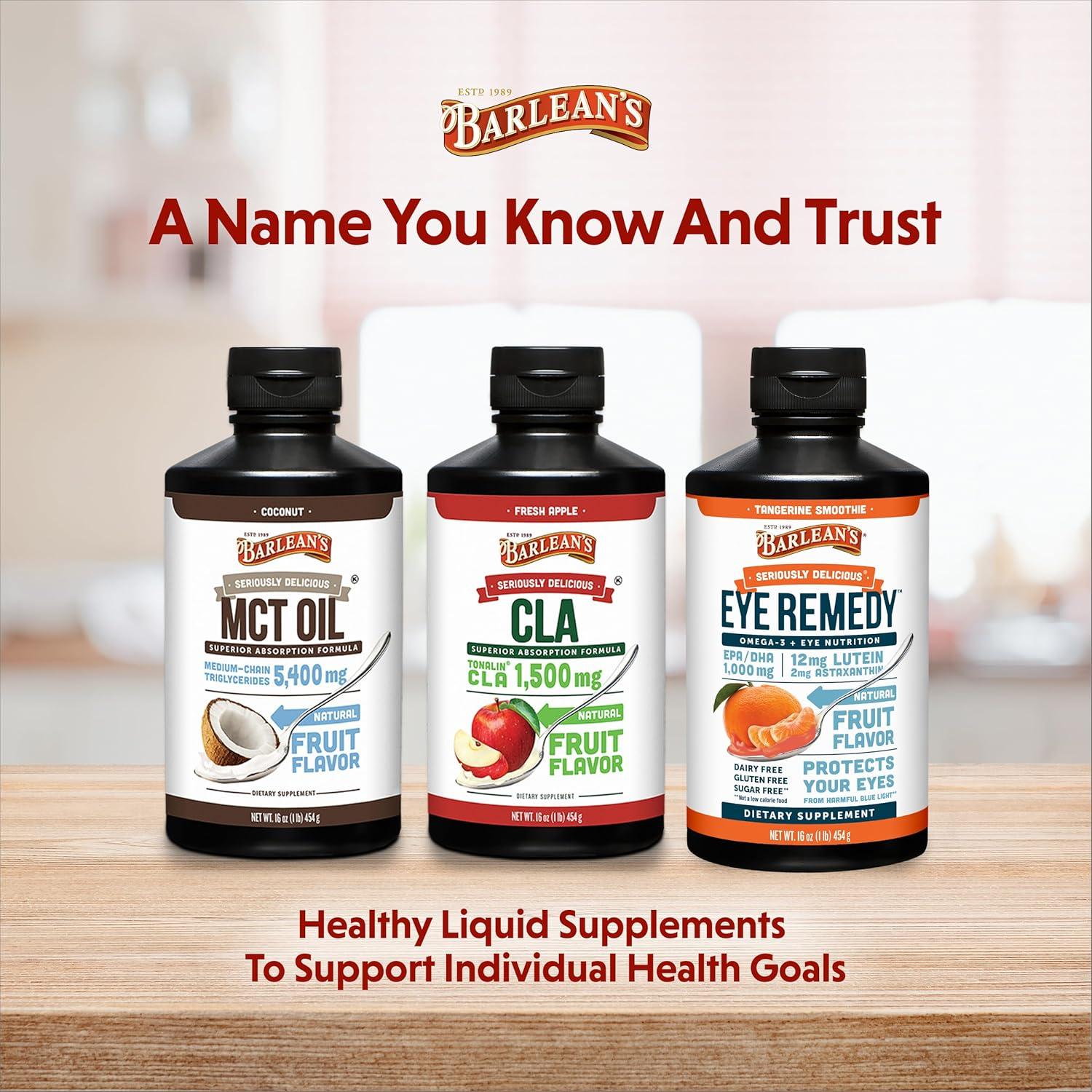 Suplemento Eye Remedy Barlean's 473 ml Omega 3 Luteína