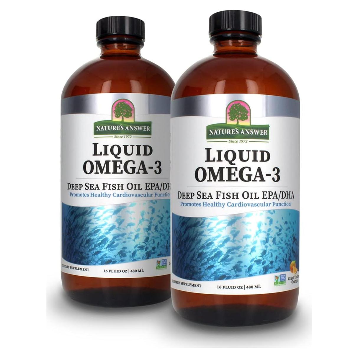 Aceite de Pescado Omega-3 Nature's Answer 473ml | EPA/DHA